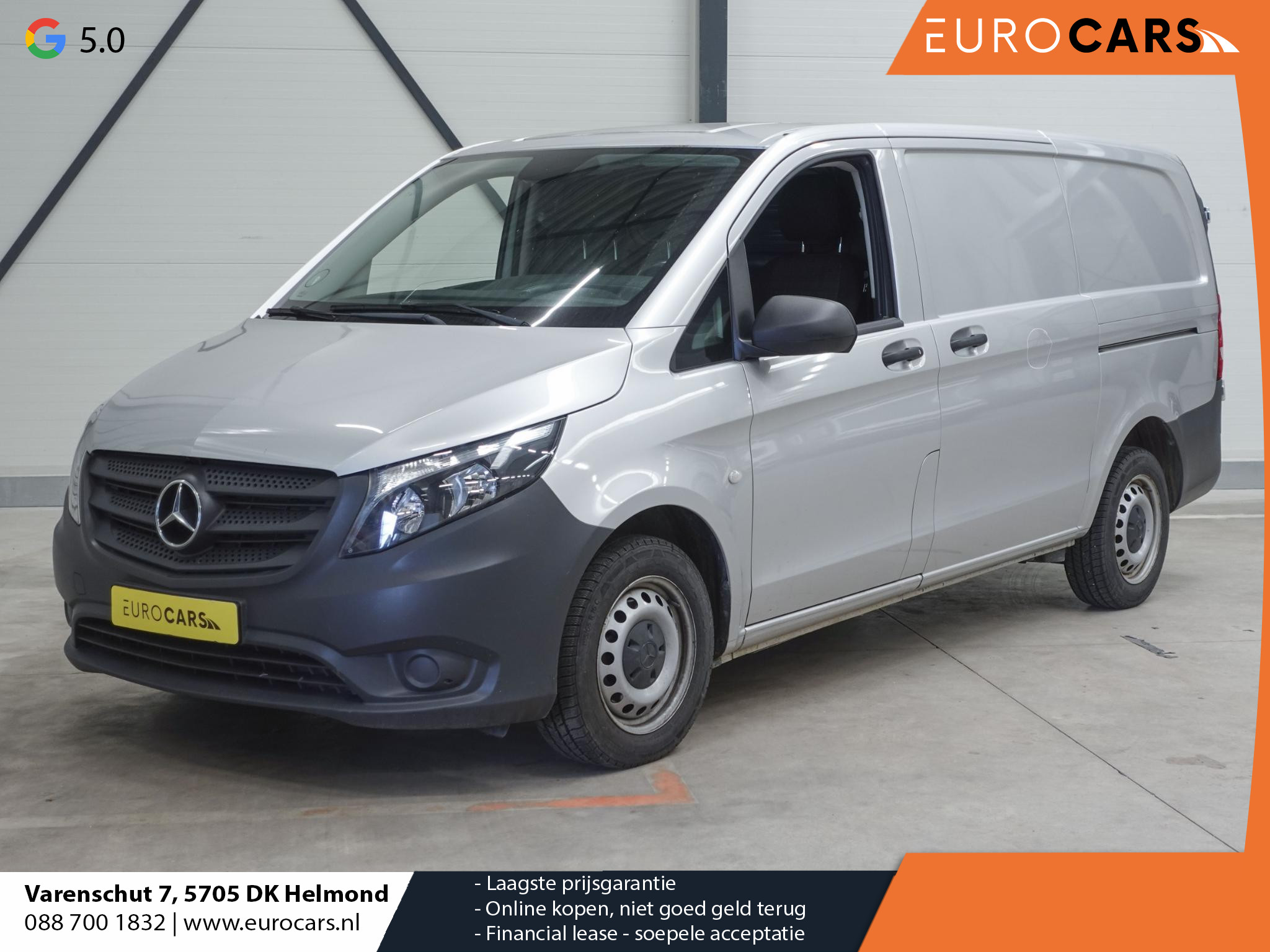Mercedes-Benz Vito Functional Lang L2 2x Schuifdeur Airco Cruise control Trekhaak *