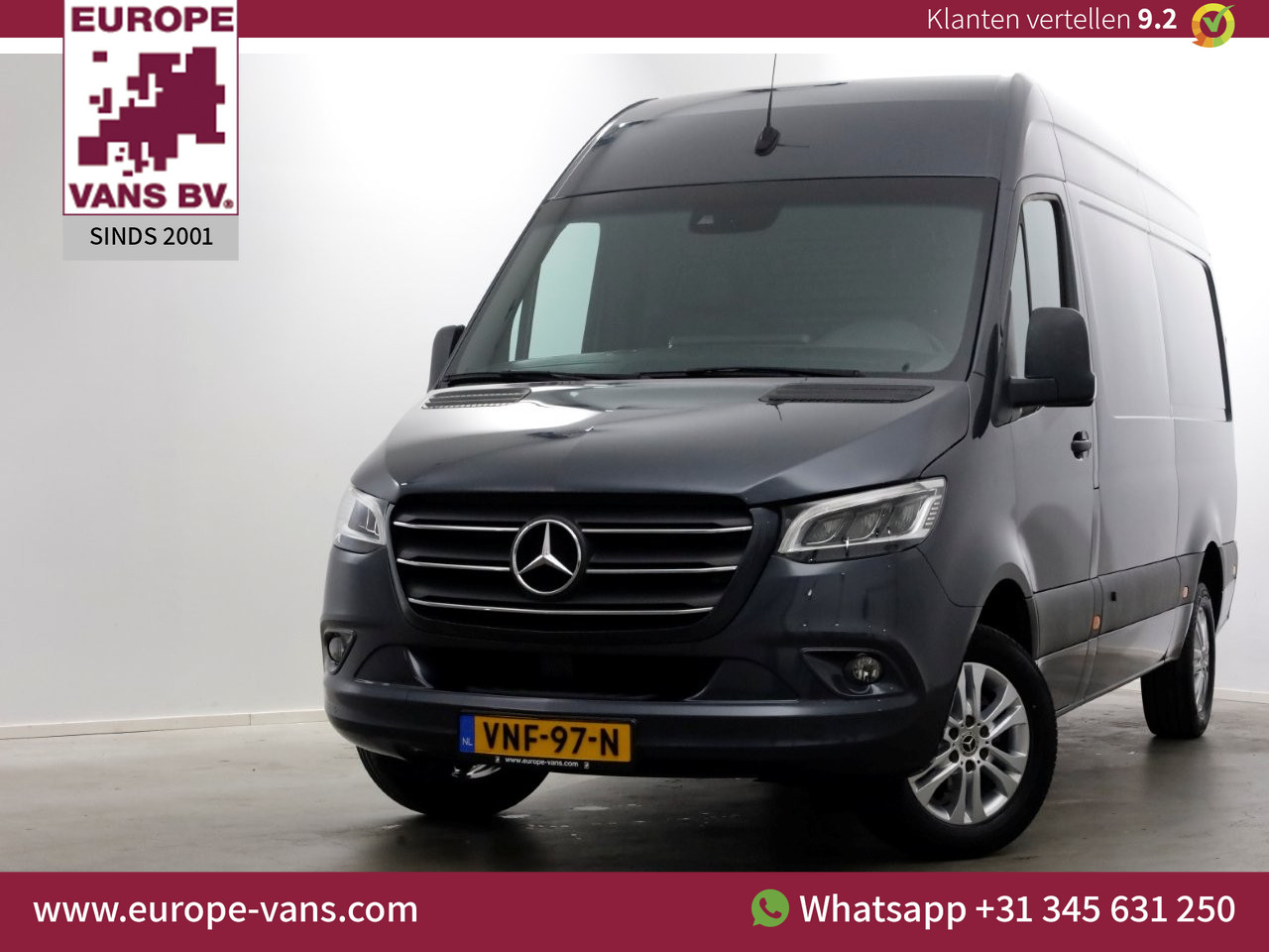 Mercedes-Benz Sprinter 314 CDI 143pk L2H2 RWD 7G Automaat LED/Camera/Navi Trekgewicht 3500kg 11-2021