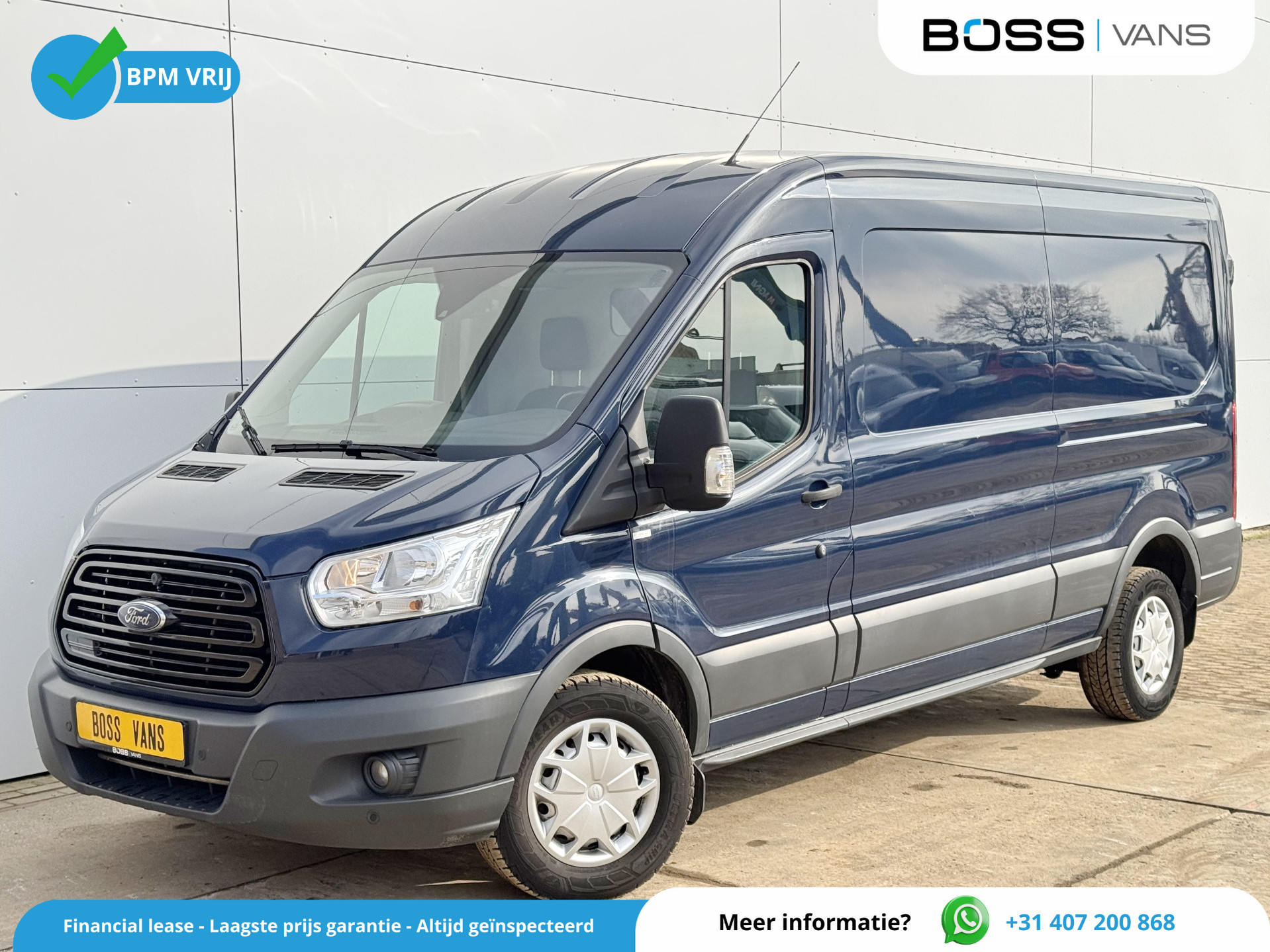 Ford Transit 170pk Automaat L3H2 Adaptive Cruise Control Airco Standkachel Camera