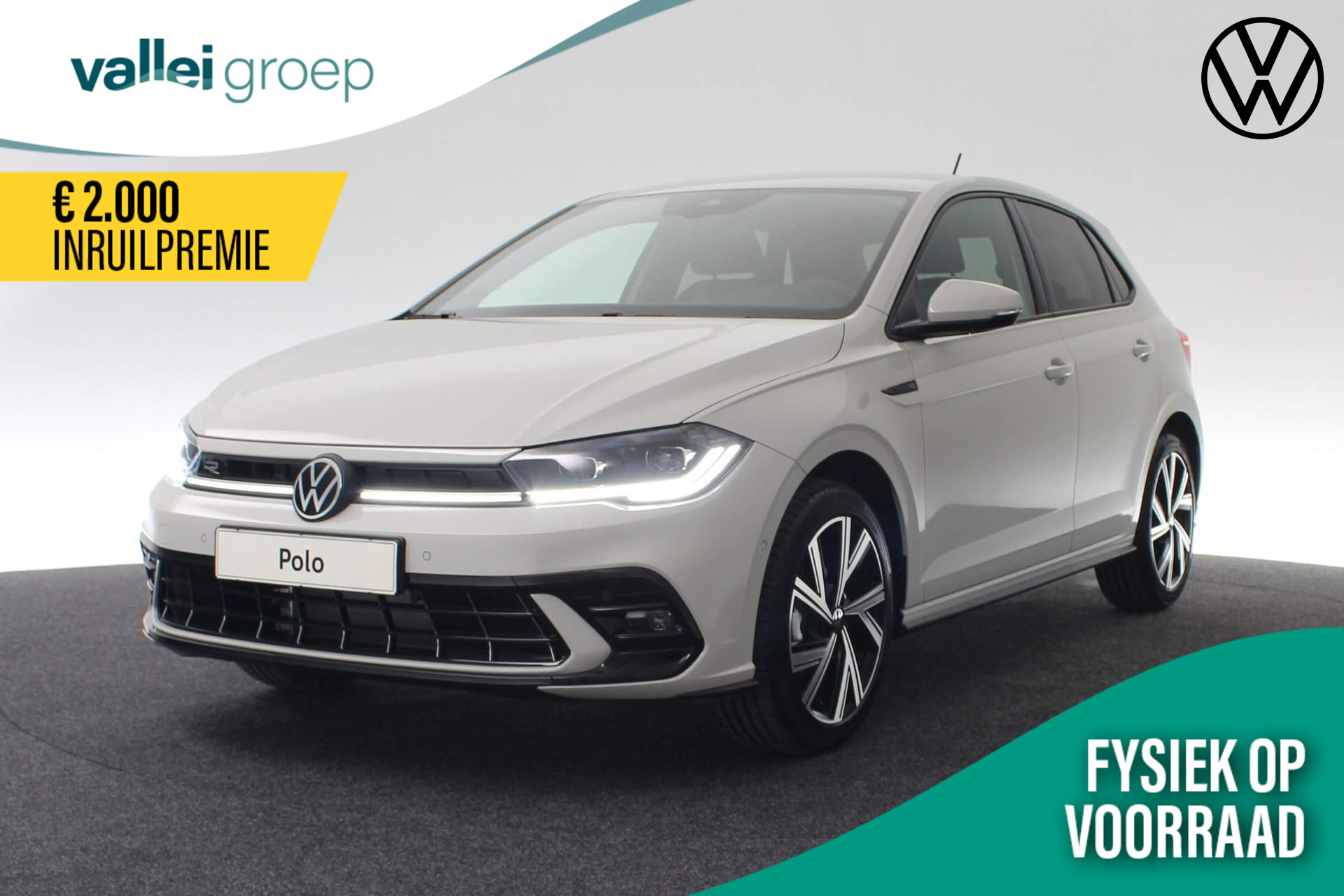 Volkswagen Polo R-Line edition 1.0 TSI 70 kW / 95 pk | IQ Light | Camera | Side Assist | ACC | Park Assist | Stoelverwarming | 17 inch