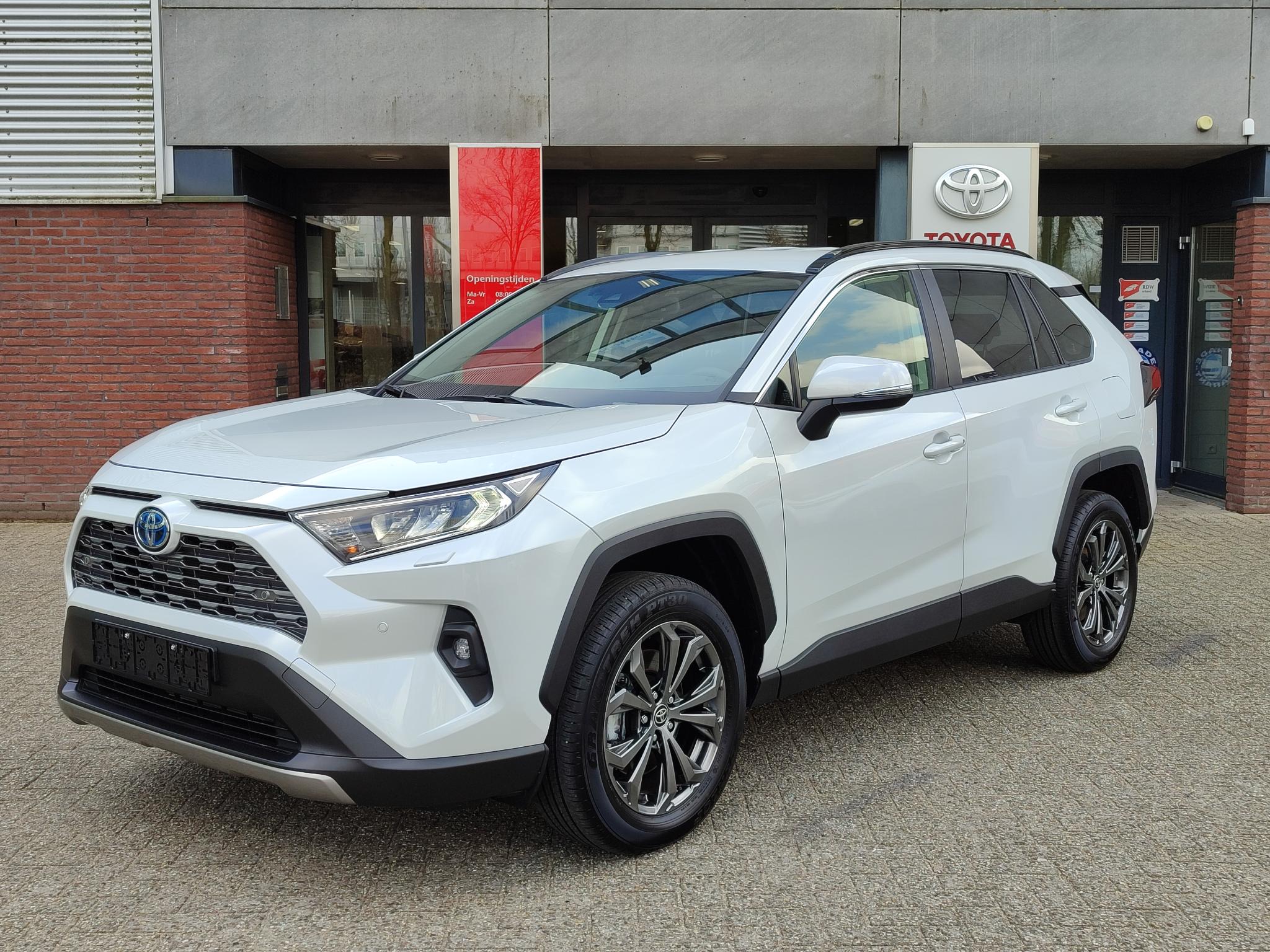 Toyota RAV4 2.5 HYBRID EXECUTIVE STOEL/STUURVERW LEDER CAMERA 18''LM-VELGEN NAVI AD-CRUISE EL-ACHTERKLEP APPLE/ANDROID