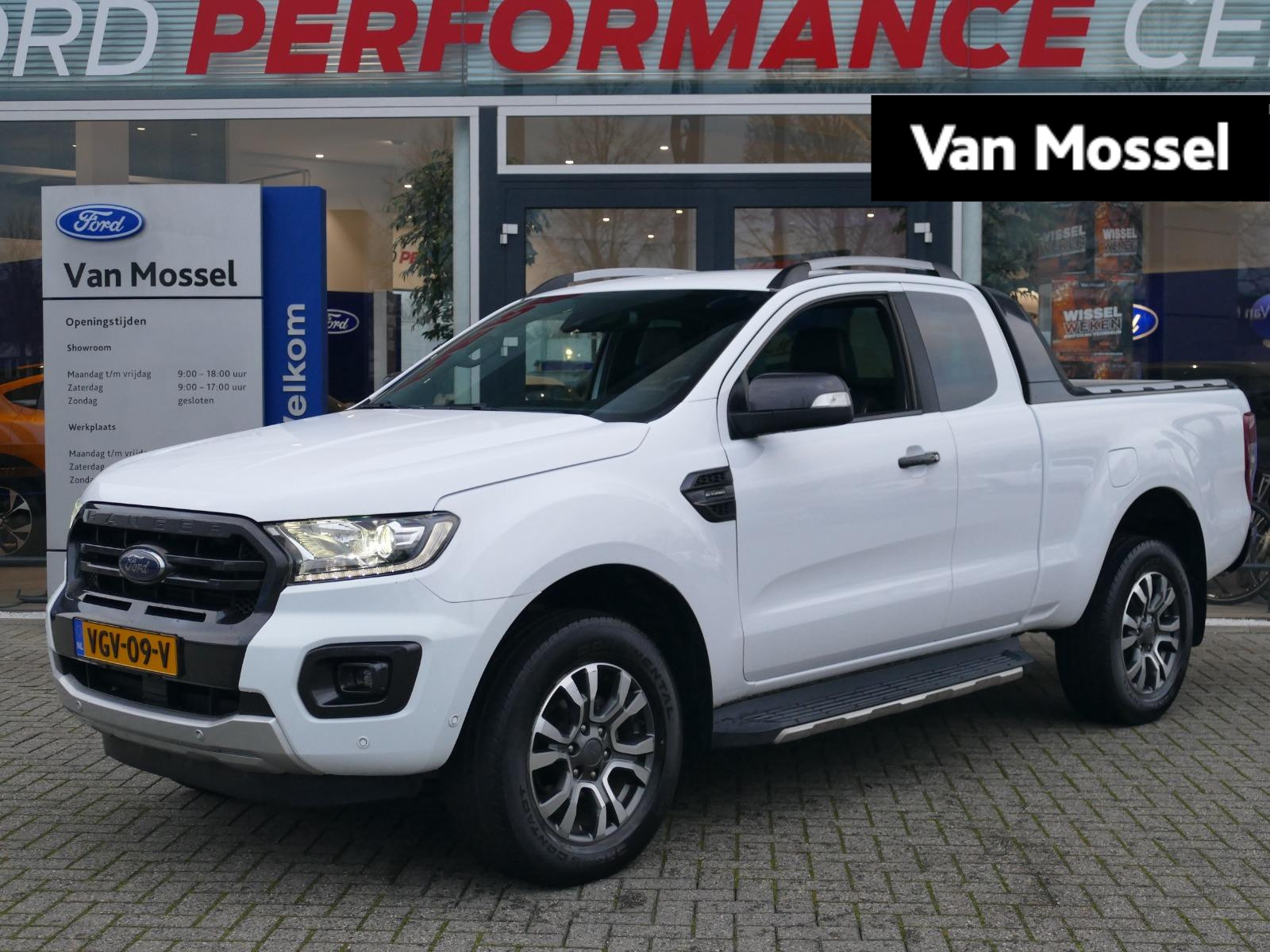 Ford Ranger 2.0 EcoBlue Wildtrak Supercab | ROLTOP | WINTER PACK | LED | FROZEN WHITE |3500 KG TREKGEWICHT |