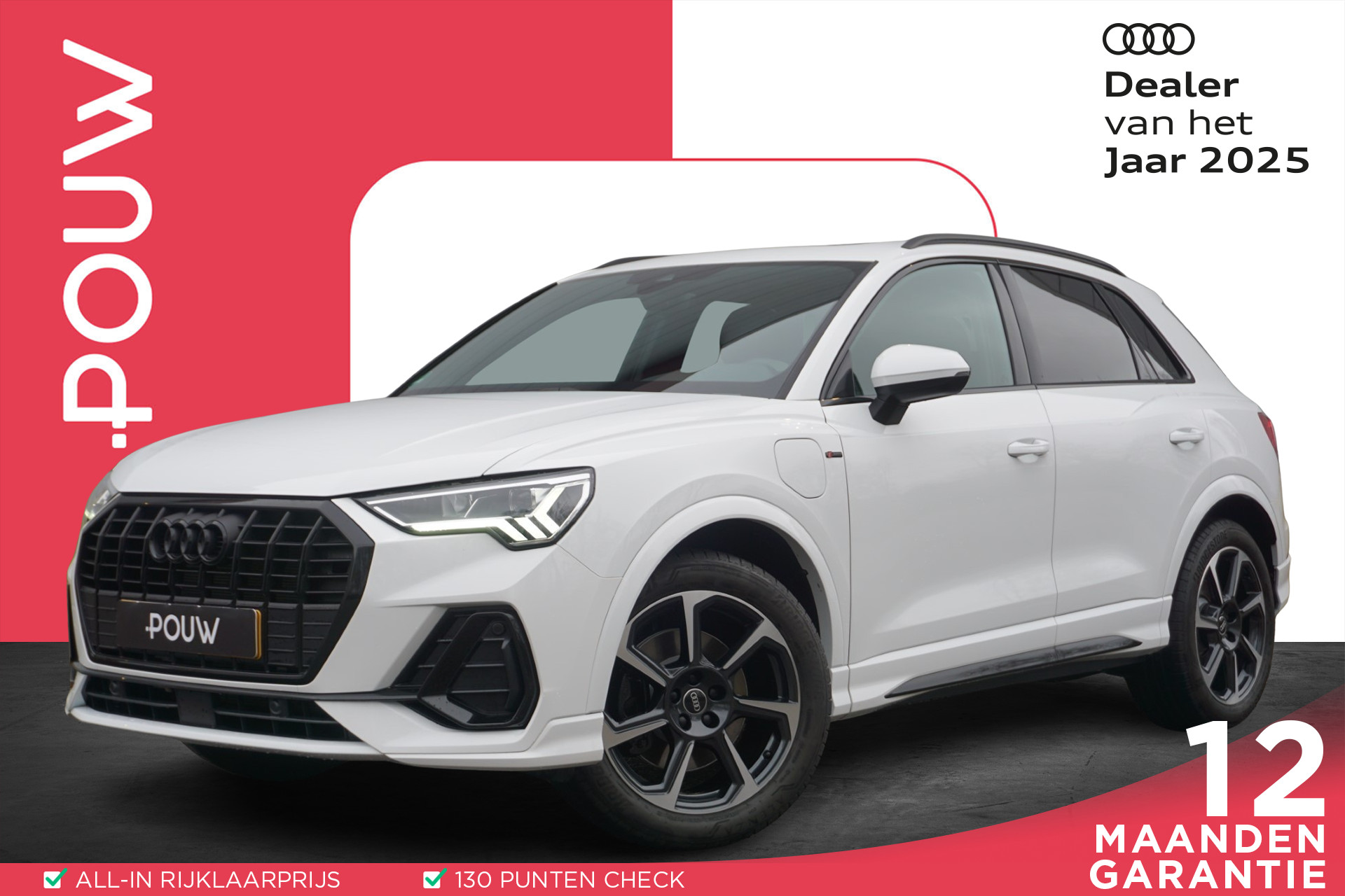 Audi Q3 45 TFSIe 245pk PHEV S Edition | Panoramadak | Camera | SonoS | Adaptive Cruise