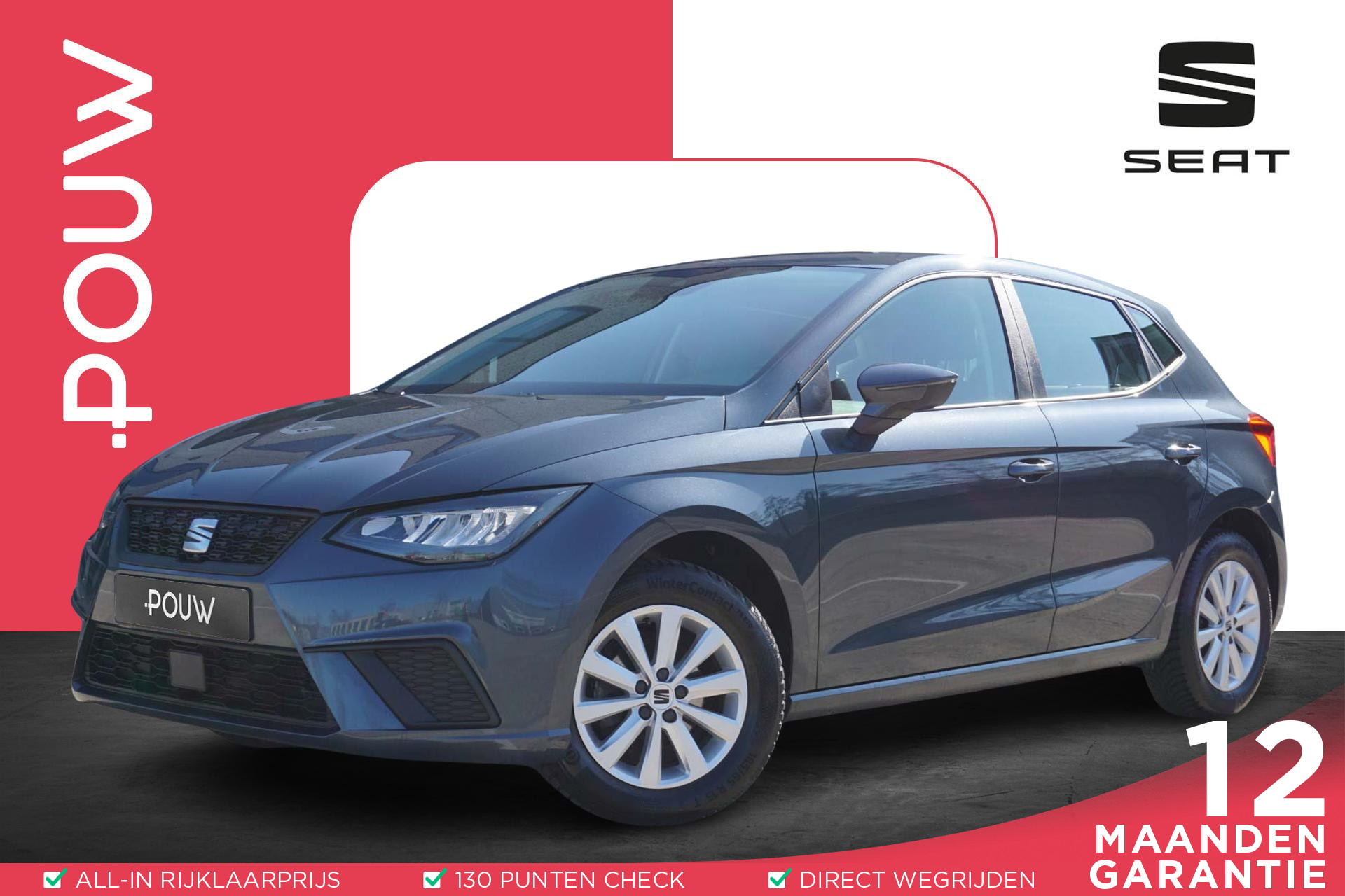 SEAT Ibiza 1.0 EcoTSI 95pk Style | Apple CarPlay/ Android Auto | Climate Control | Cruise | DAB+