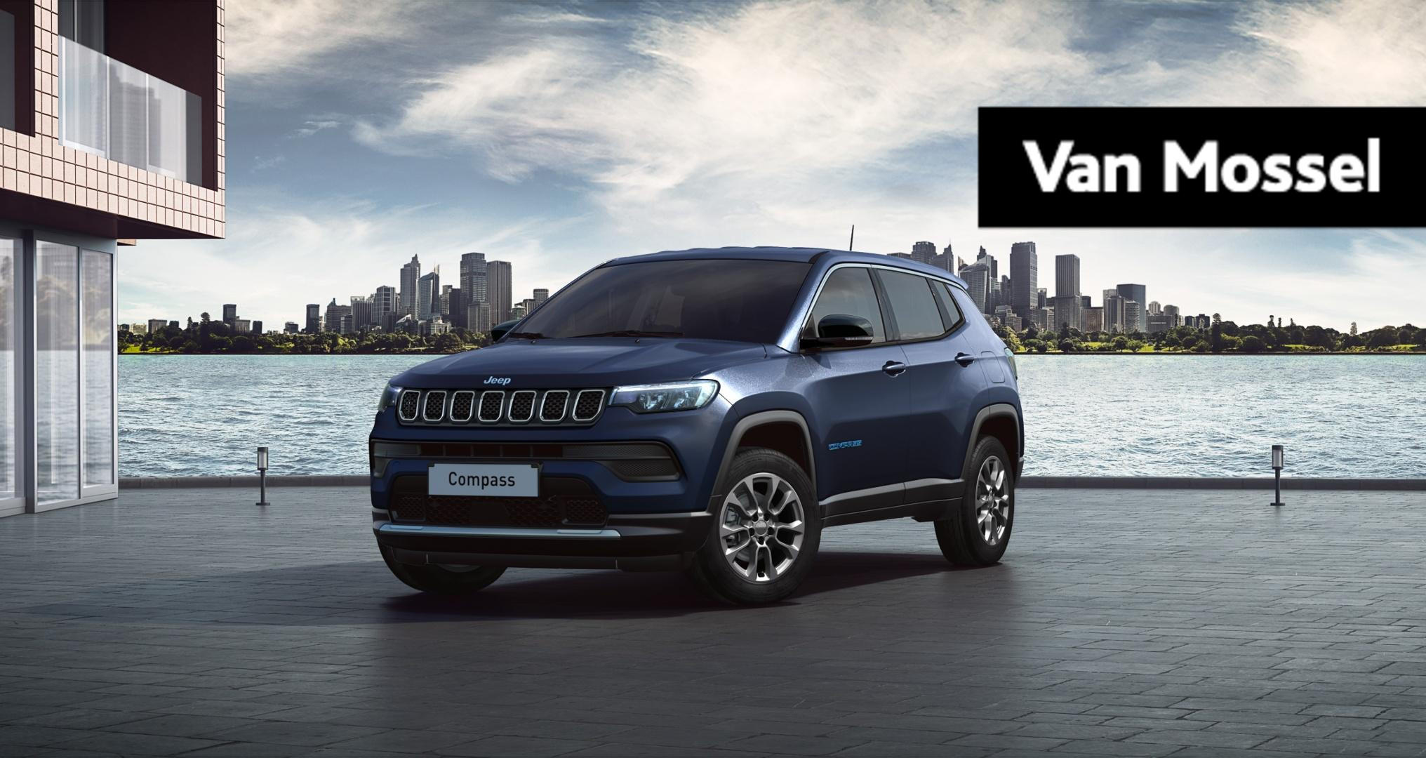 Jeep Compass 4xe 190 Plug-in Hybrid Electric Altitude | €7.000,- Voordeel | Te Bestellen | 17'' LM. Velgen | Apple Carplay & Android Auto |