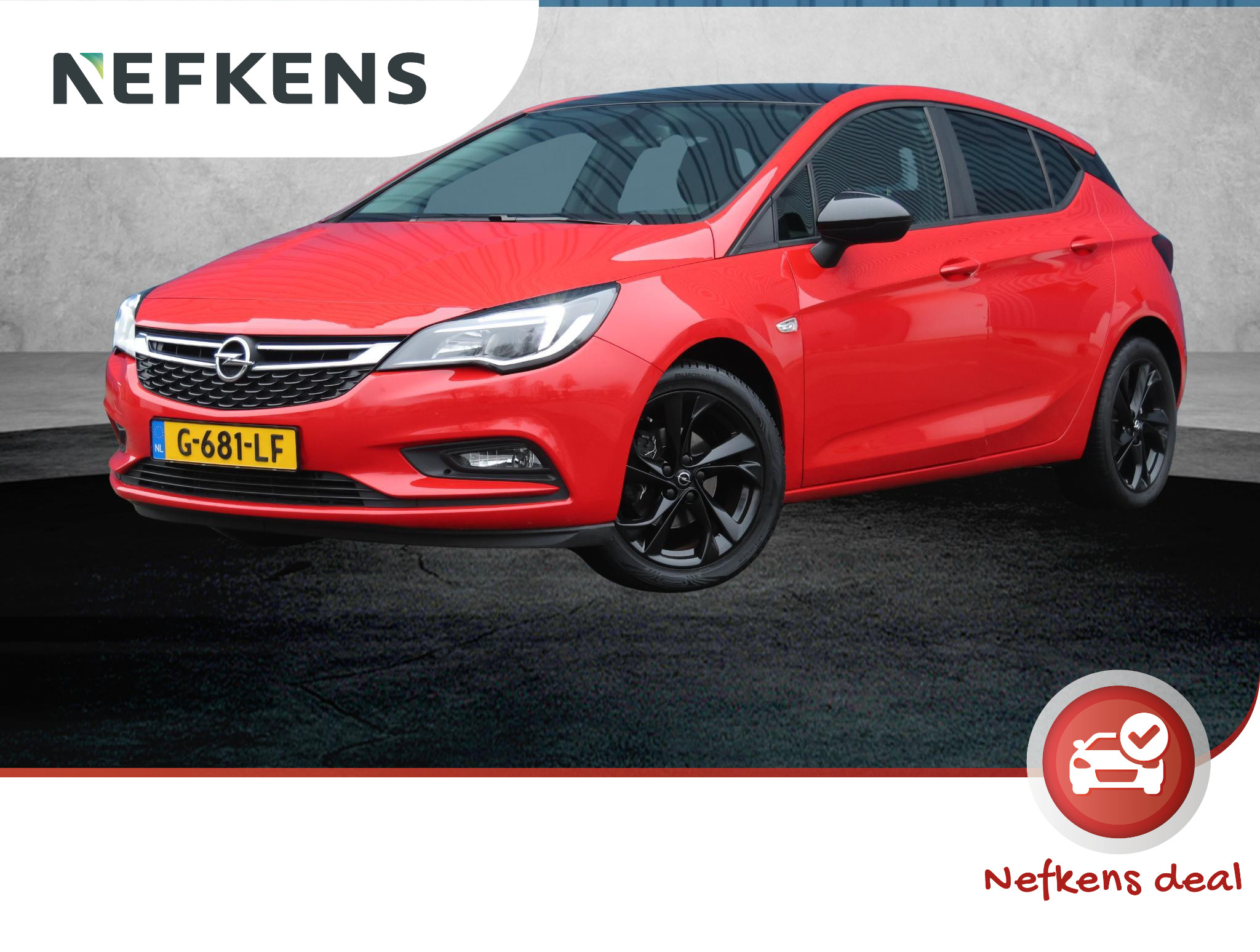 Opel Astra 1.4 150pk Turbo Black Edition | Navigatie | Airco | CruiseControl | 17" LMV | Isofix |