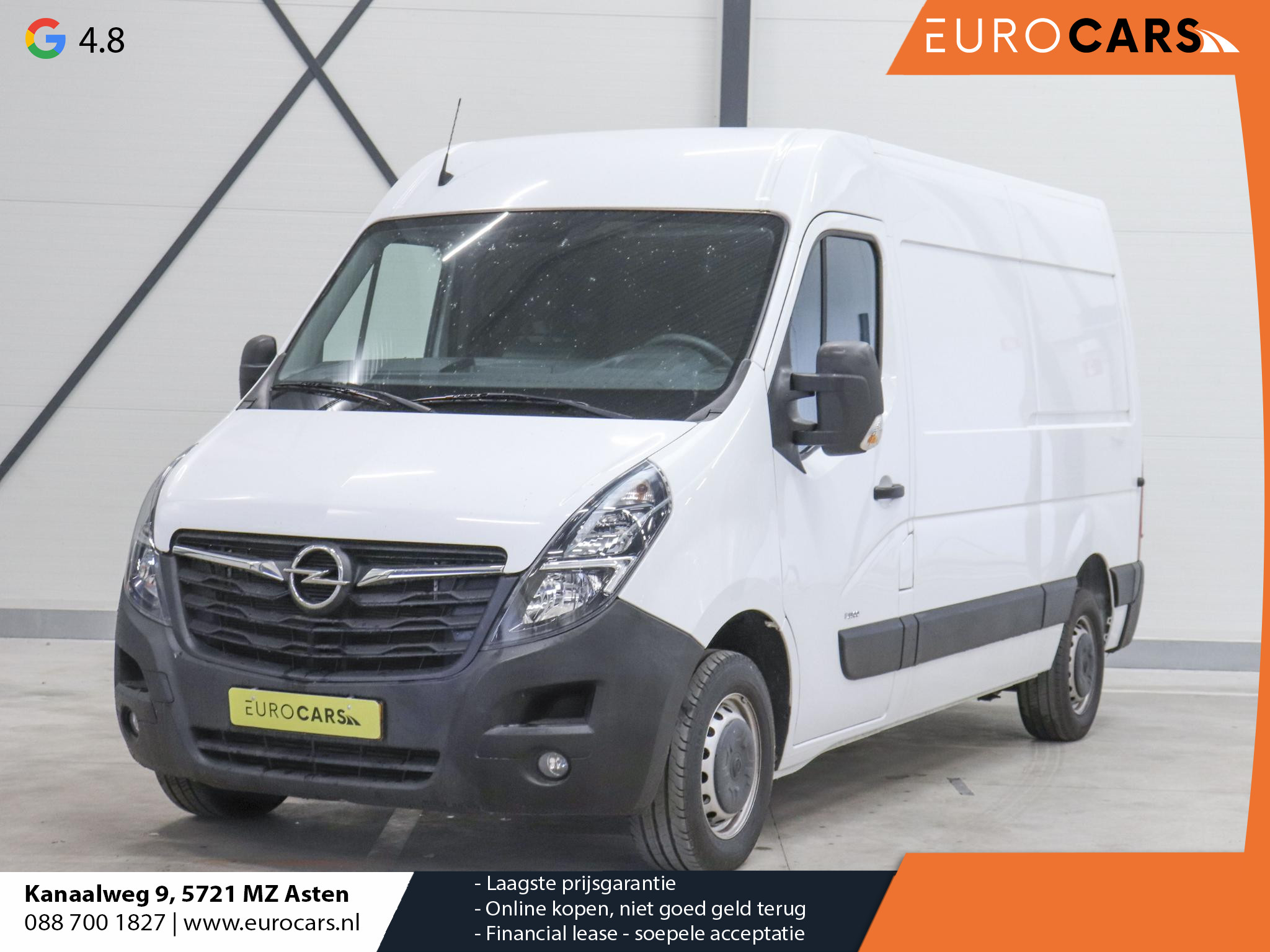 Opel Movano 135pk L2H2 Navigatie Camera DAB+ Airco Cruise Trekhaak Parkeersensoren
