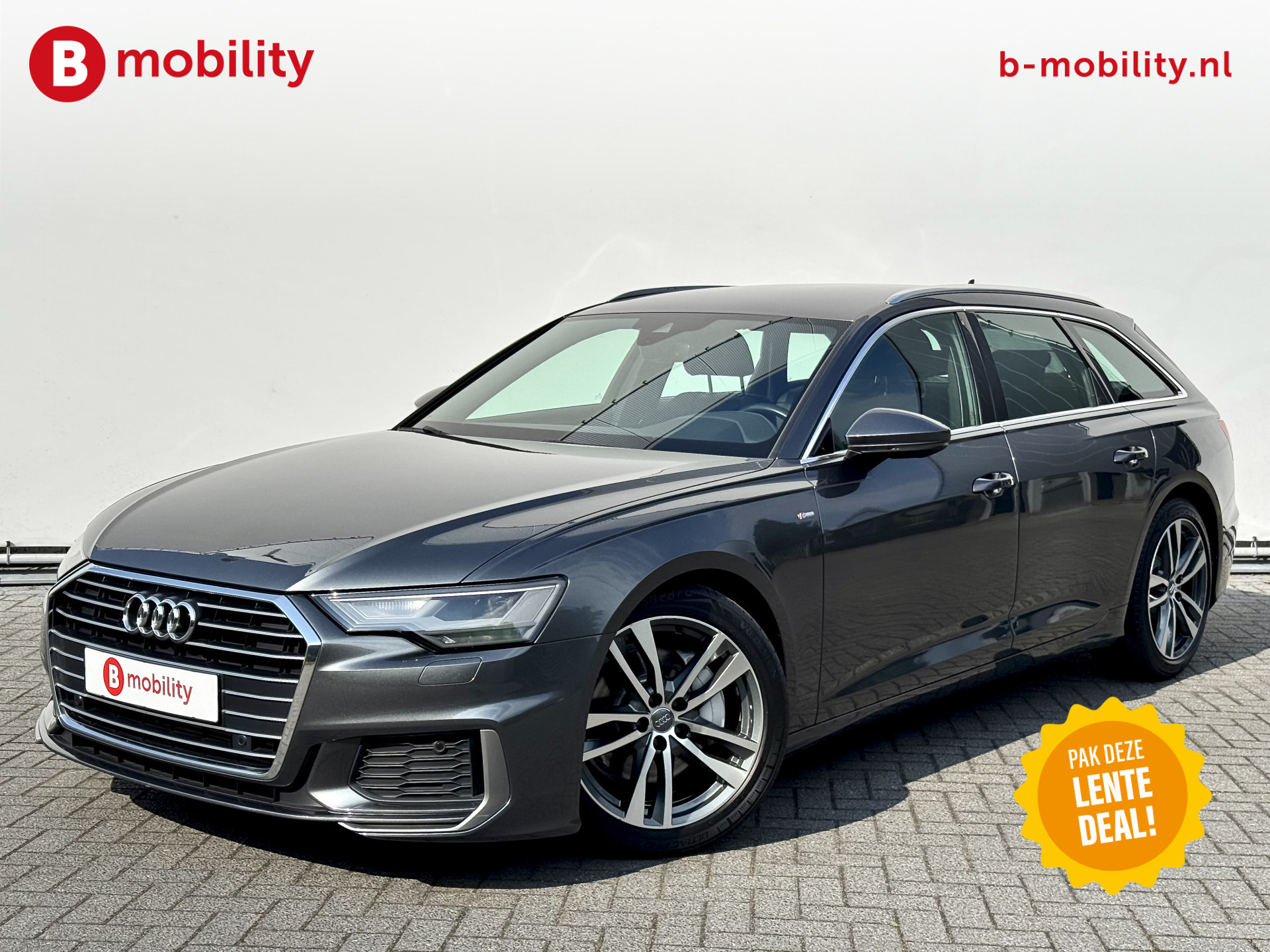 Audi A6 Avant 45 TFSI 245PK Sport S line edition Trekhaak 2.000kg Apple CarPlay | Stoelverwarming | Virtual Cockpit | Sportstoelen | Navigatie |