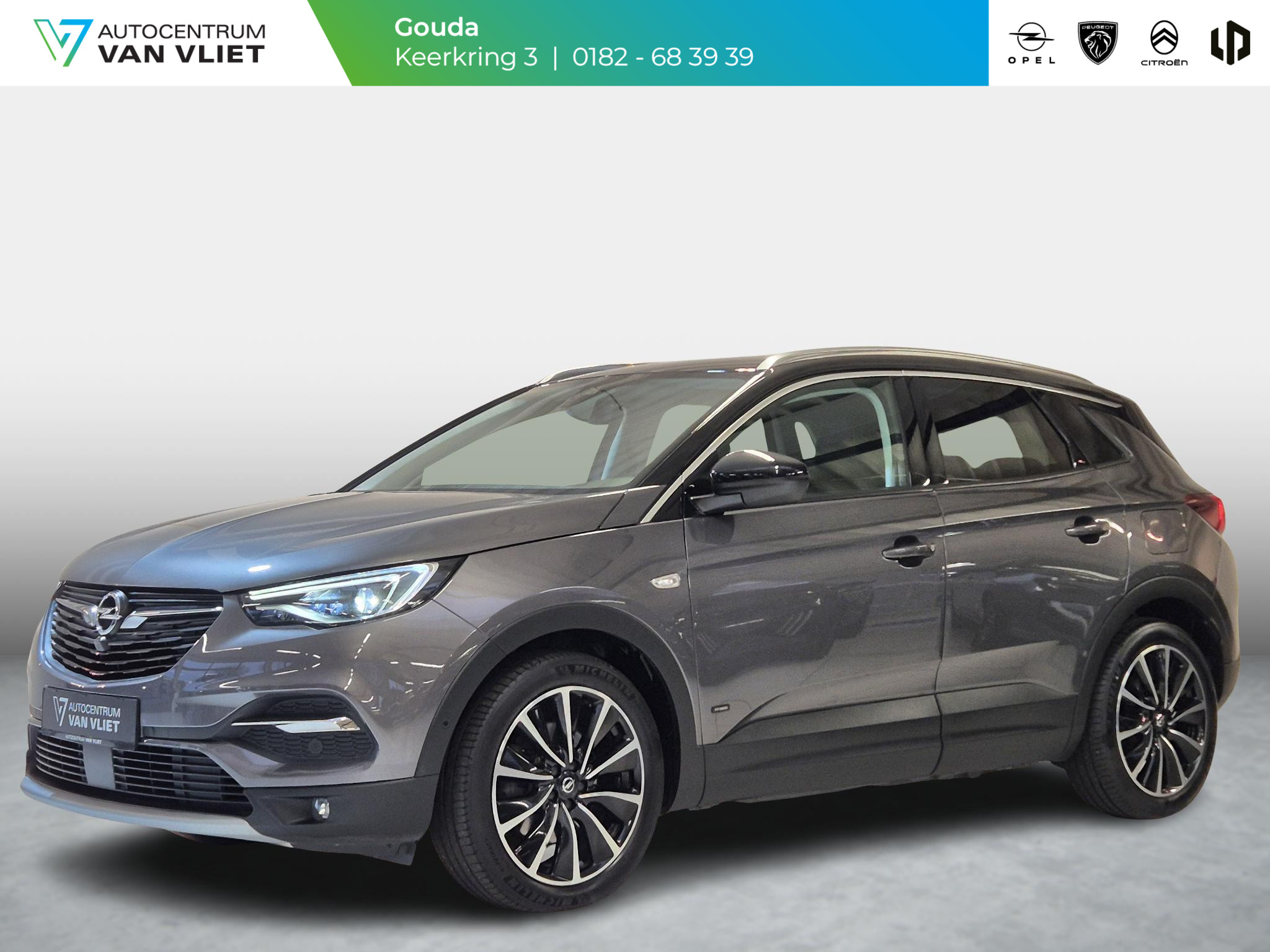Opel Grandland X 1.6 Turbo Hybrid Ultimate Automaat | Navigatie | Stoelverwarming/Stoelverkoeling | 360º Camera | Apple Carplay/Android Auto | Keyless Entry |