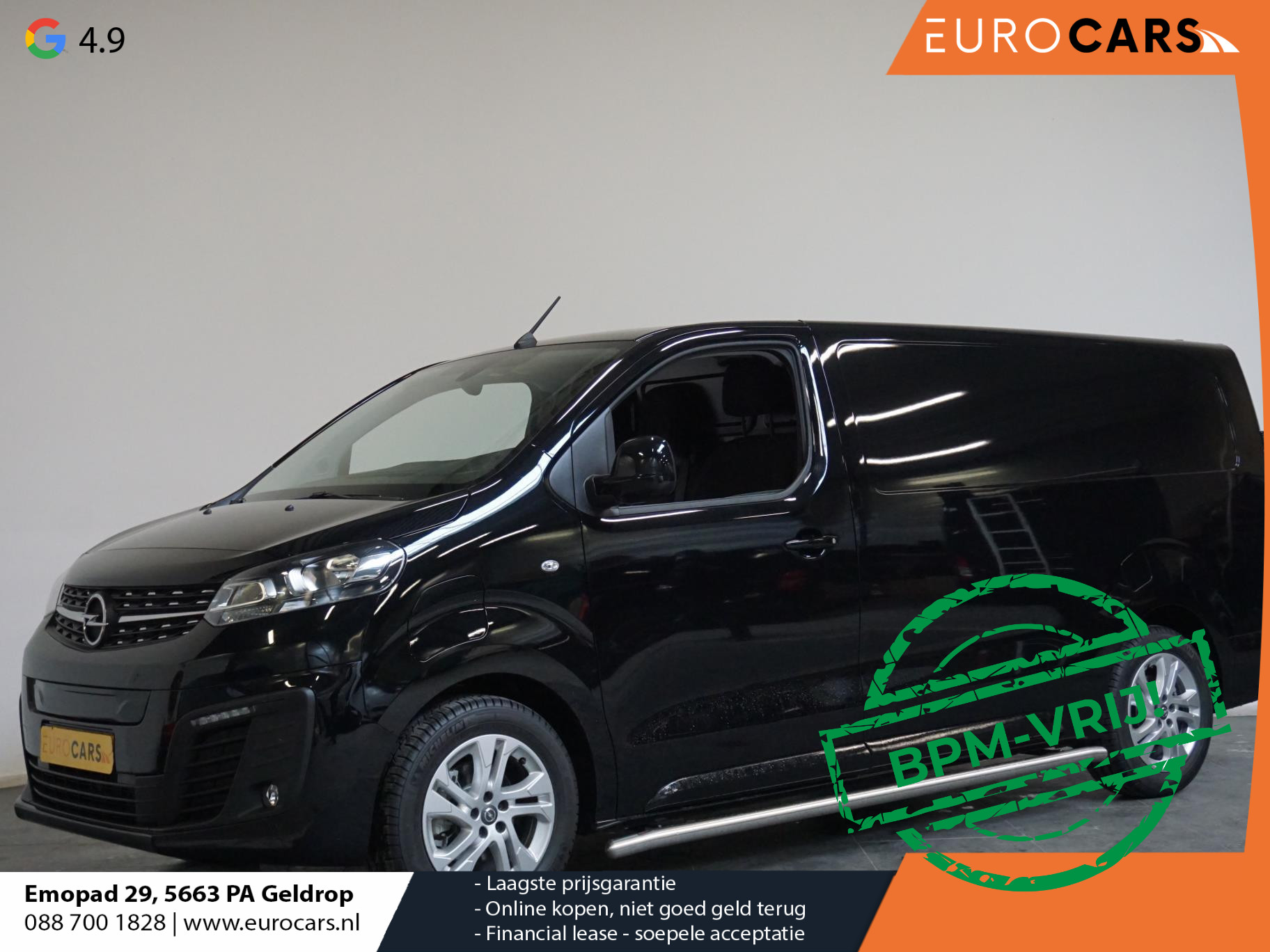 Opel Vivaro-e L3H1 Edition 75 kWh Automaat Airco Navi LM Velgen