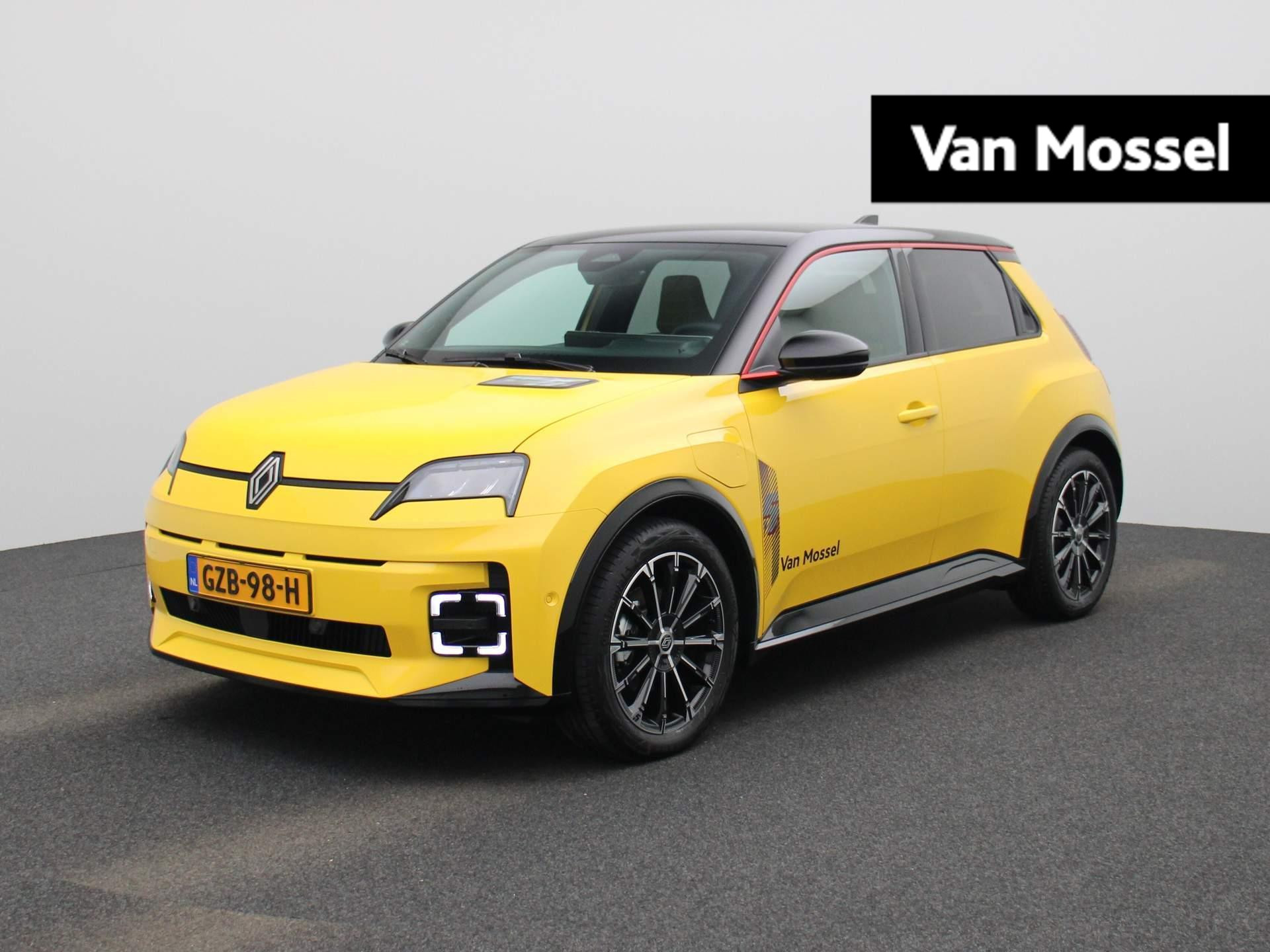 Renault 5 comfort range iconic cinq 52 kWh | Pack Safety & Advanced Driving Assist | Harman Kardon Audio | Stoel- en Stuurwielverwarming | Camera | Draadloze Smartphonelader | 18" LMV 'Chrono' | LED Pure Vision | Android Automotive