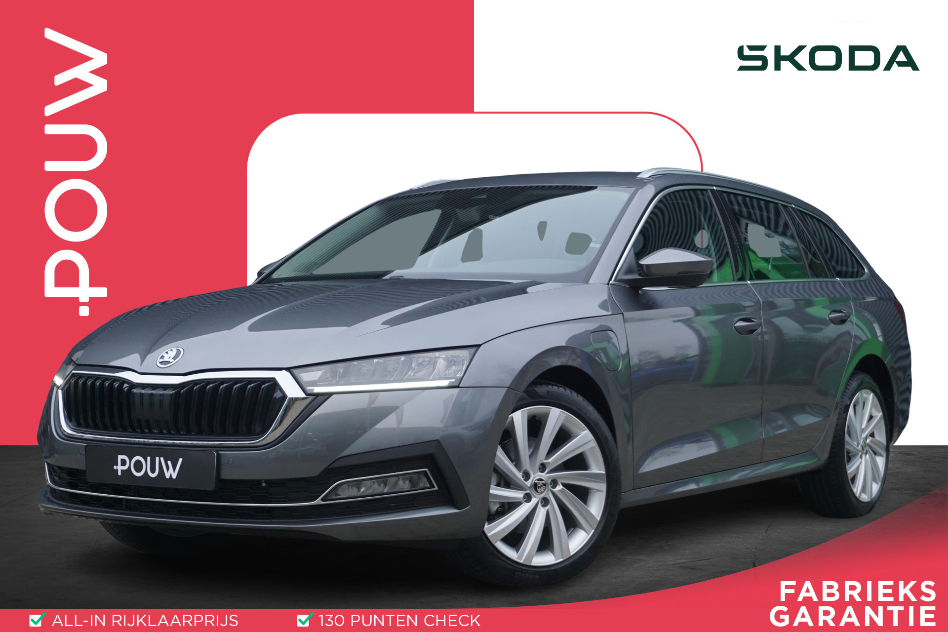 Škoda Octavia Combi 1.4 TSI 204pk iV PHEV Business Edition | SoH 100% | Stoelverwarming | PDC Voor & Achter | Achteruitrijcamera | SmartLink