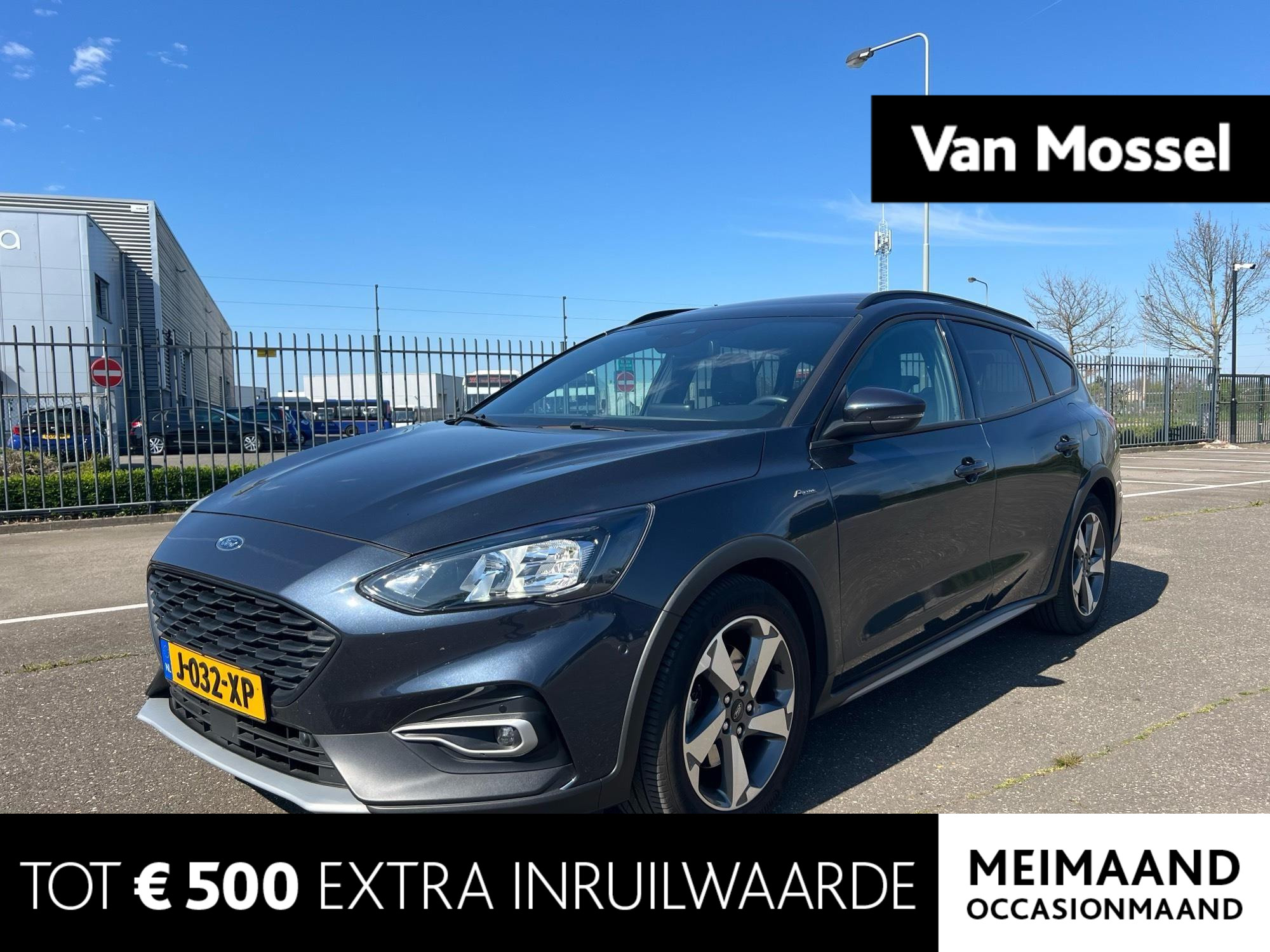 Ford Focus Wagon 1.0 EcoBoost Hybrid Active X Business | Dealeronderhouden | Adaptieve Cruise Control | Panodak | Stoel\stuur voorruitverwarming | BLIS