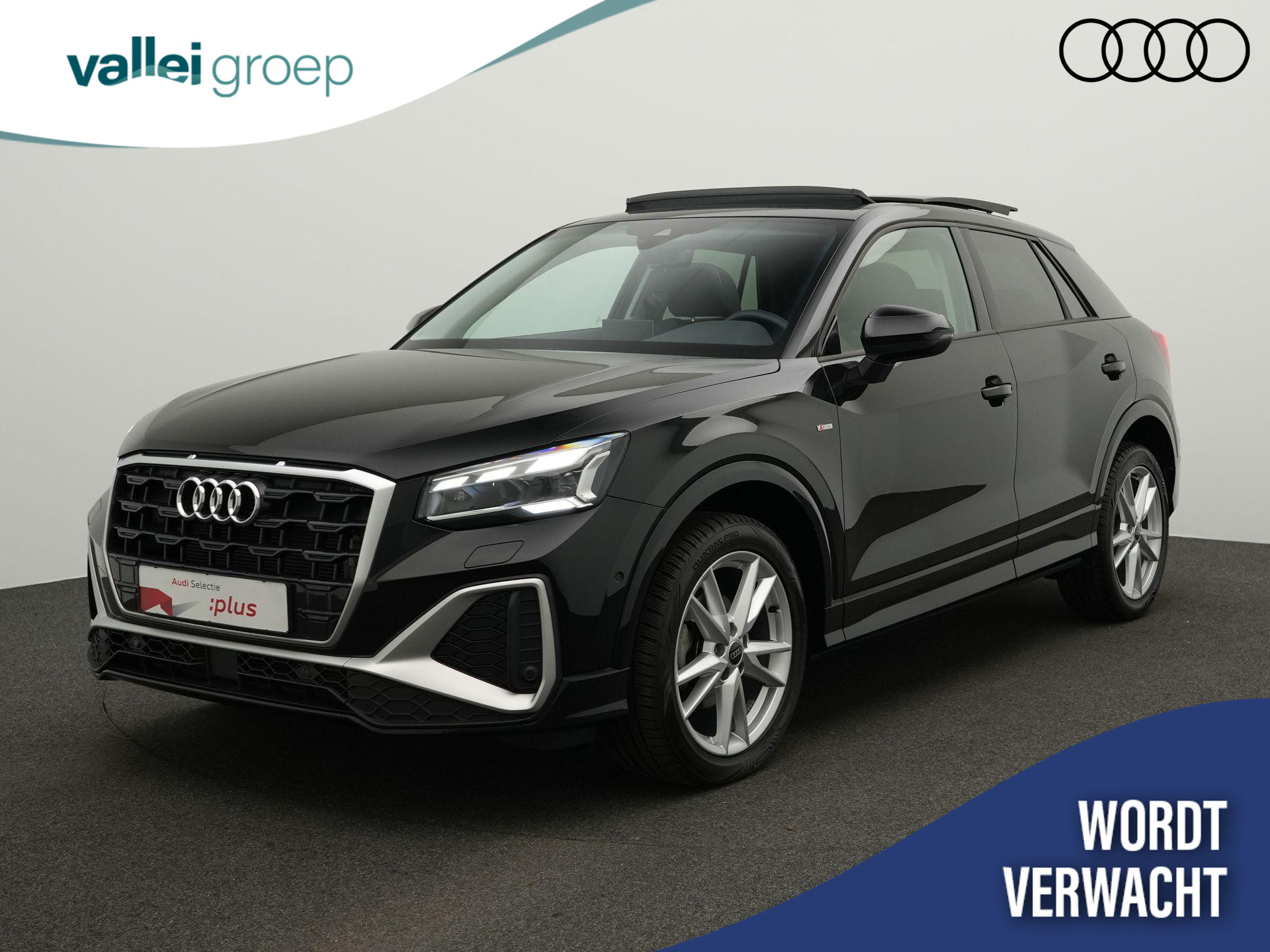 Audi Q2 35 TFSI 150 pk S-tronic Advanced Edition / S-Line | Panoramadak | Matrix LED | Achteruitrijcamera | Navigatie | Stoelverwarming