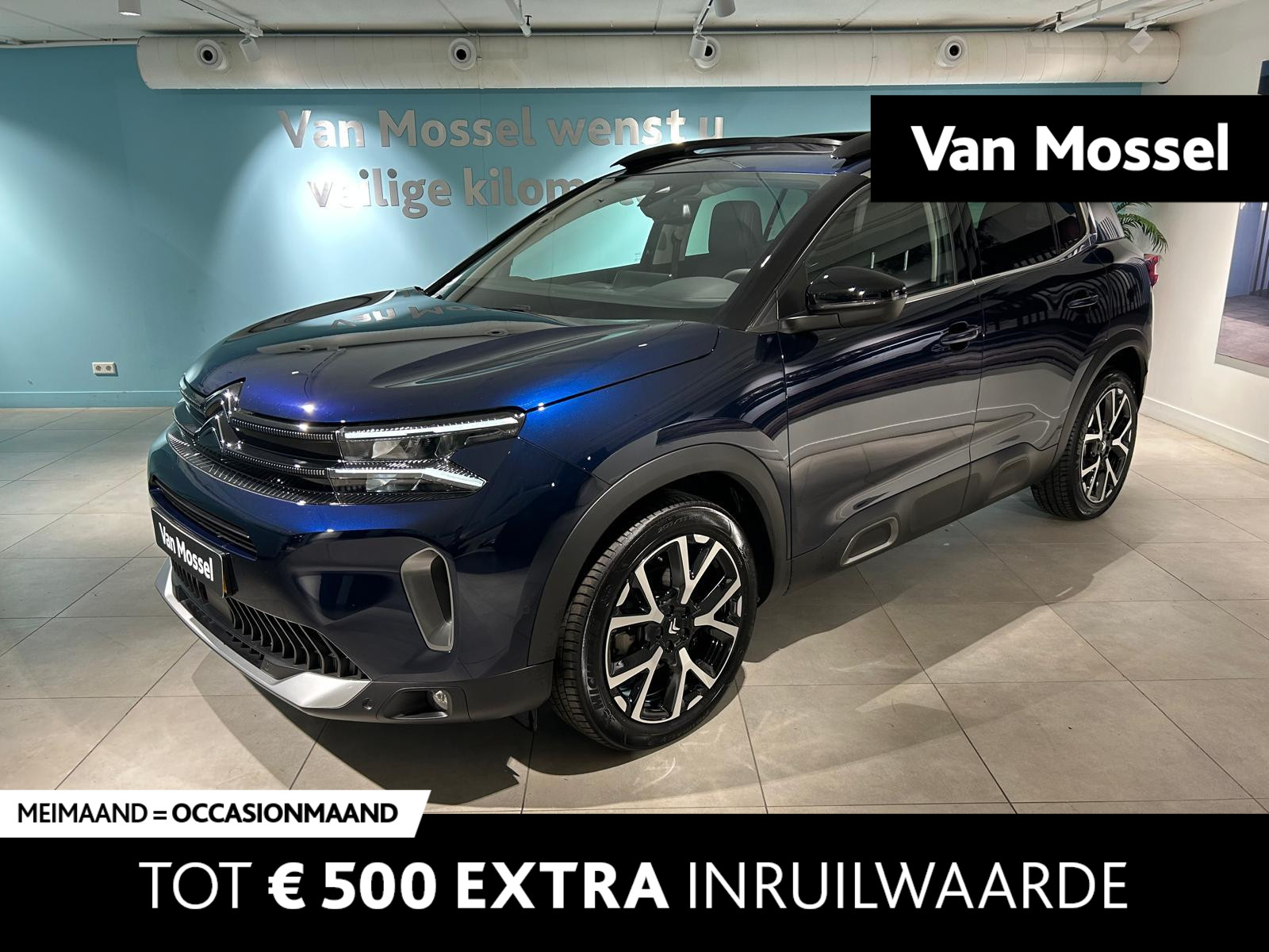 Citroën C5 Aircross 1.2 Hybrid ë-Series | Panoramisch schuif- kanteldak | Camera | Navigatie