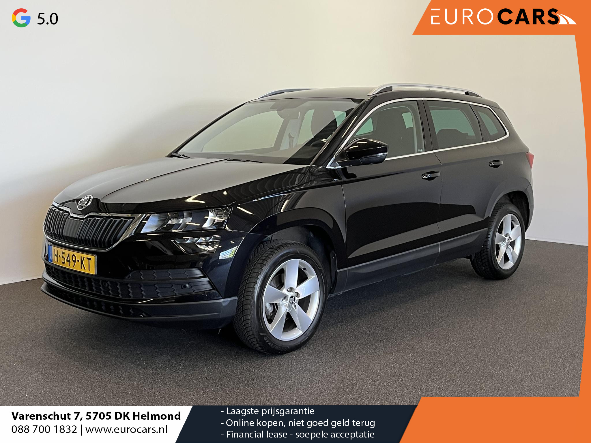 Škoda Karoq 1.0 TSI Ambition Business Navigatie Parkeersensoren Cruise Control Stoelverwarming Lichtmetalen velgen Climate Control
