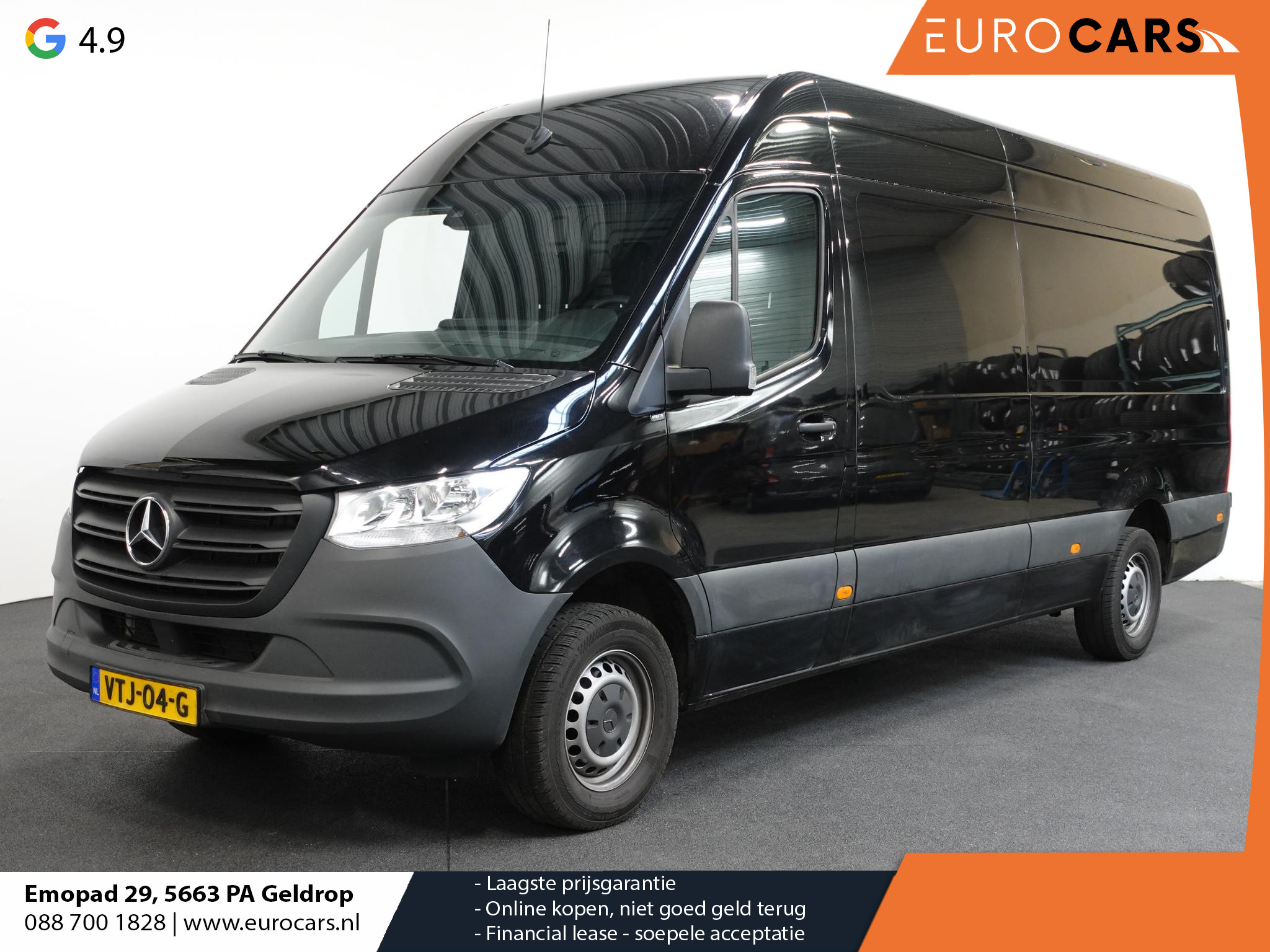 Mercedes-Benz Sprinter L3H2 Automaat Airco Navigatie Camera Trekhaak