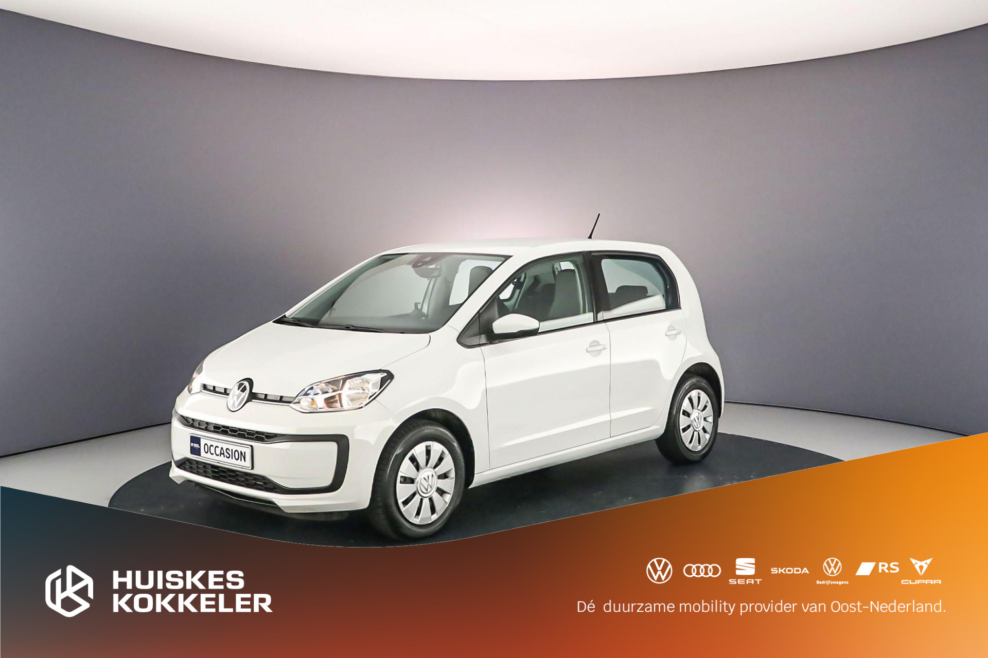 Volkswagen up! Move up 1.0 MPI 65pk DAB, Radio, Airco, Bluetooth, LED dagrijverlichting, Elektrische ramen voor