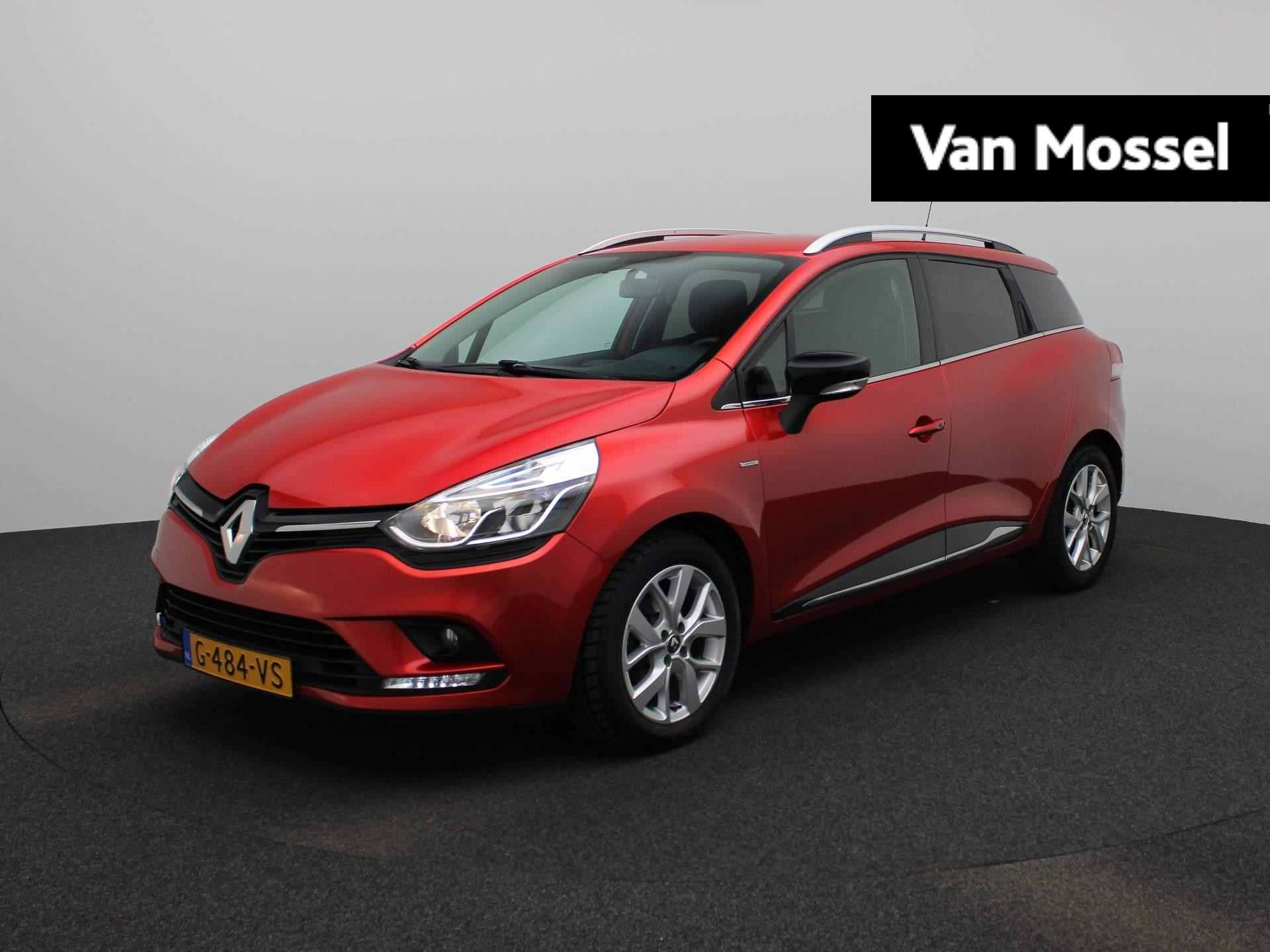 Renault Clio Estate TCe 90 Limited | Medianav | Airco | Lichtmetalen velgen | Parkeersensoren achter | Metaalkleur | Omlijsting ramen in Chrome | Renault Handsfree card |
