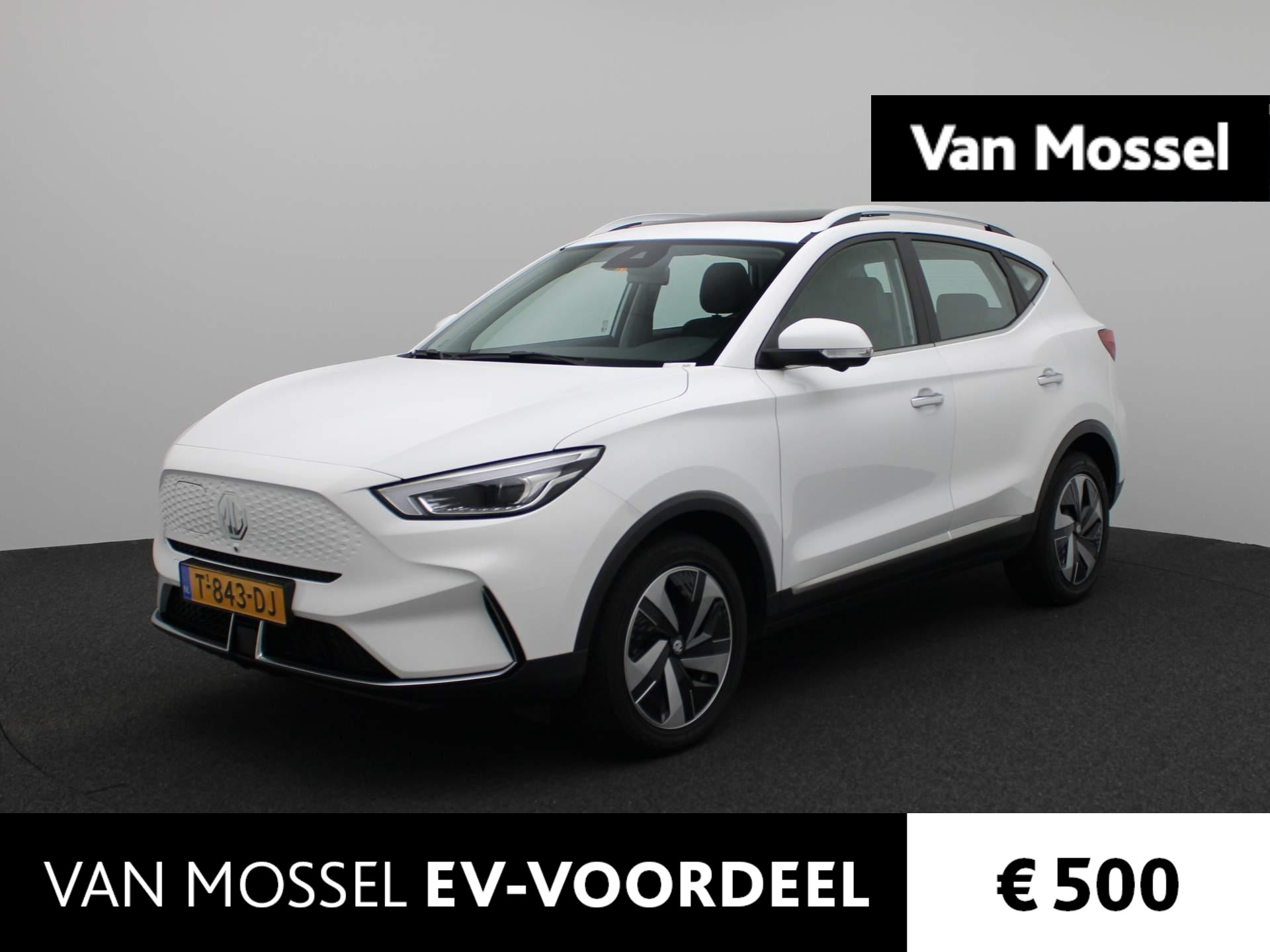 MG ZS-EV Standard Range Luxury 50 kWh | Leder | Panoramadak | Led Koplampen | Navi | 360 Camera | Stoelverwarming |