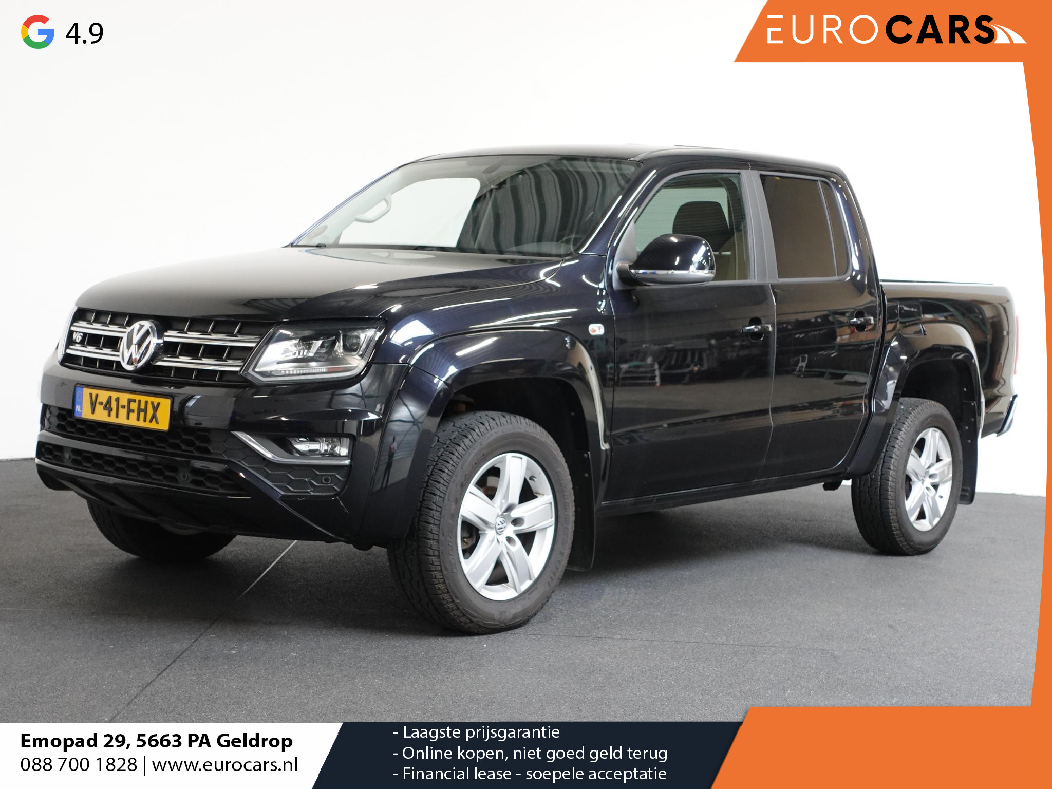 Volkswagen Amarok 3.0 TDI 4Motion Highline Automaat Airco Bluetooth Cruise Navi PDC