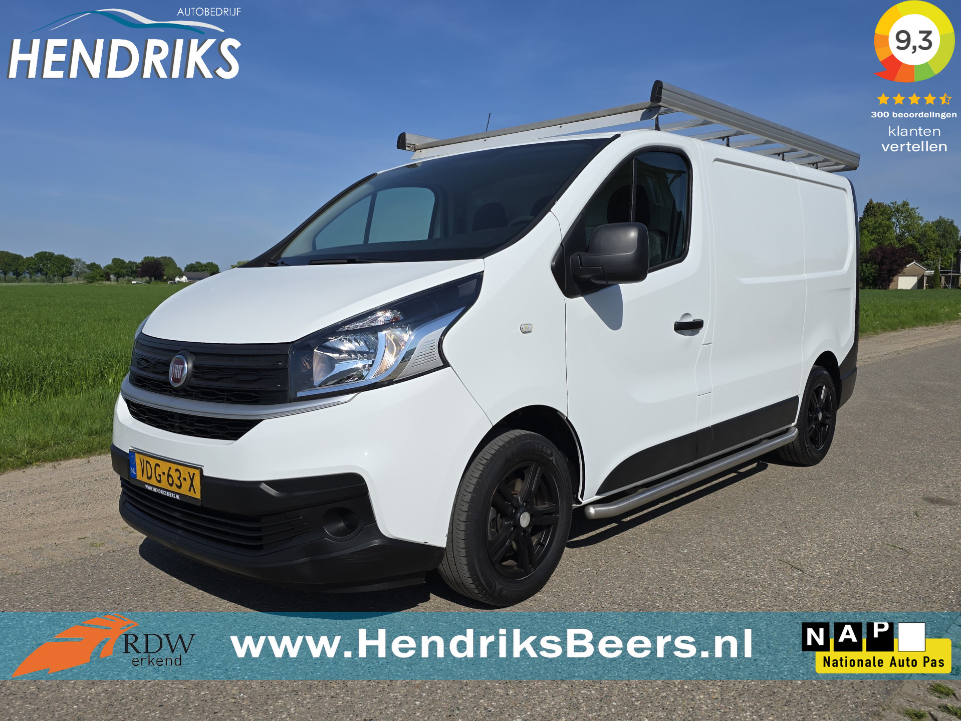 Fiat Talento 1.6 MultiJet L1 H1 SX - 126 Pk - Euro 6 - Airco - Cruise Control