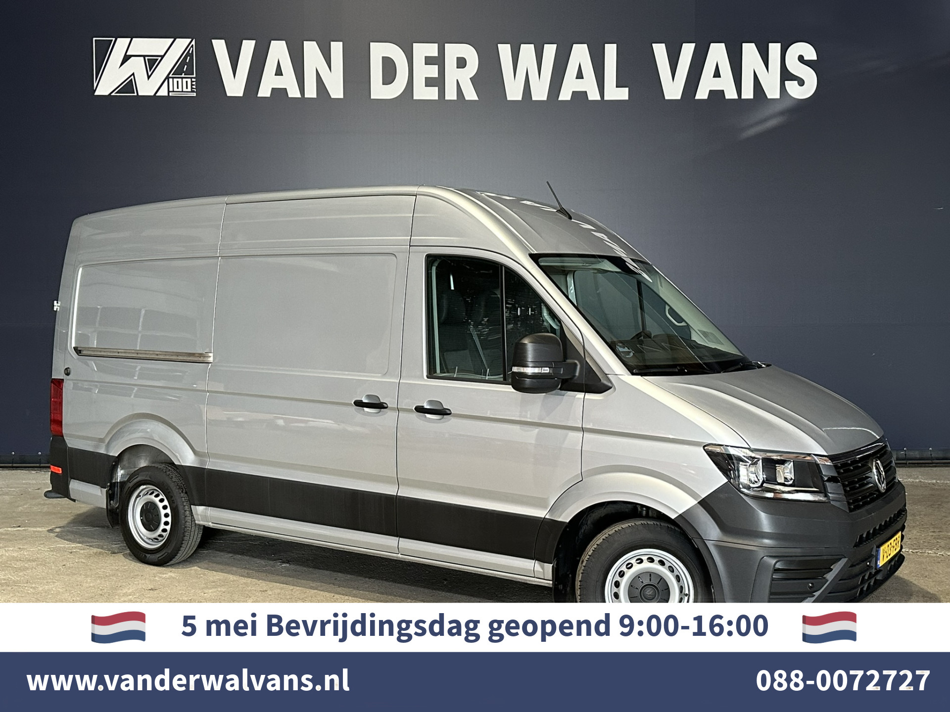 Volkswagen Crafter 2.0 TDI 140pk L3H3 L2H2 Euro6 ** Airco | Cruisecontrol | Camera | Apple Carplay Android Auto, Parkeersensoren, Bijrijdersbank, 3000kg Trekvermogen