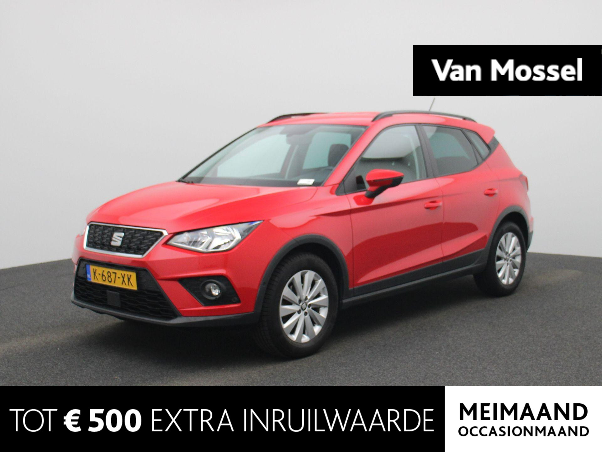 SEAT Arona 1.0 TSI Style Business Intense 95 PK | Navigatie | Climate Control | Achteruitrijcamera | Apple Carplay/Android Auto | Parkeersensoren | Keyless-Entry | Adaptive Cruise Control | Privacy Glass | Lichtmetalen Velgen |