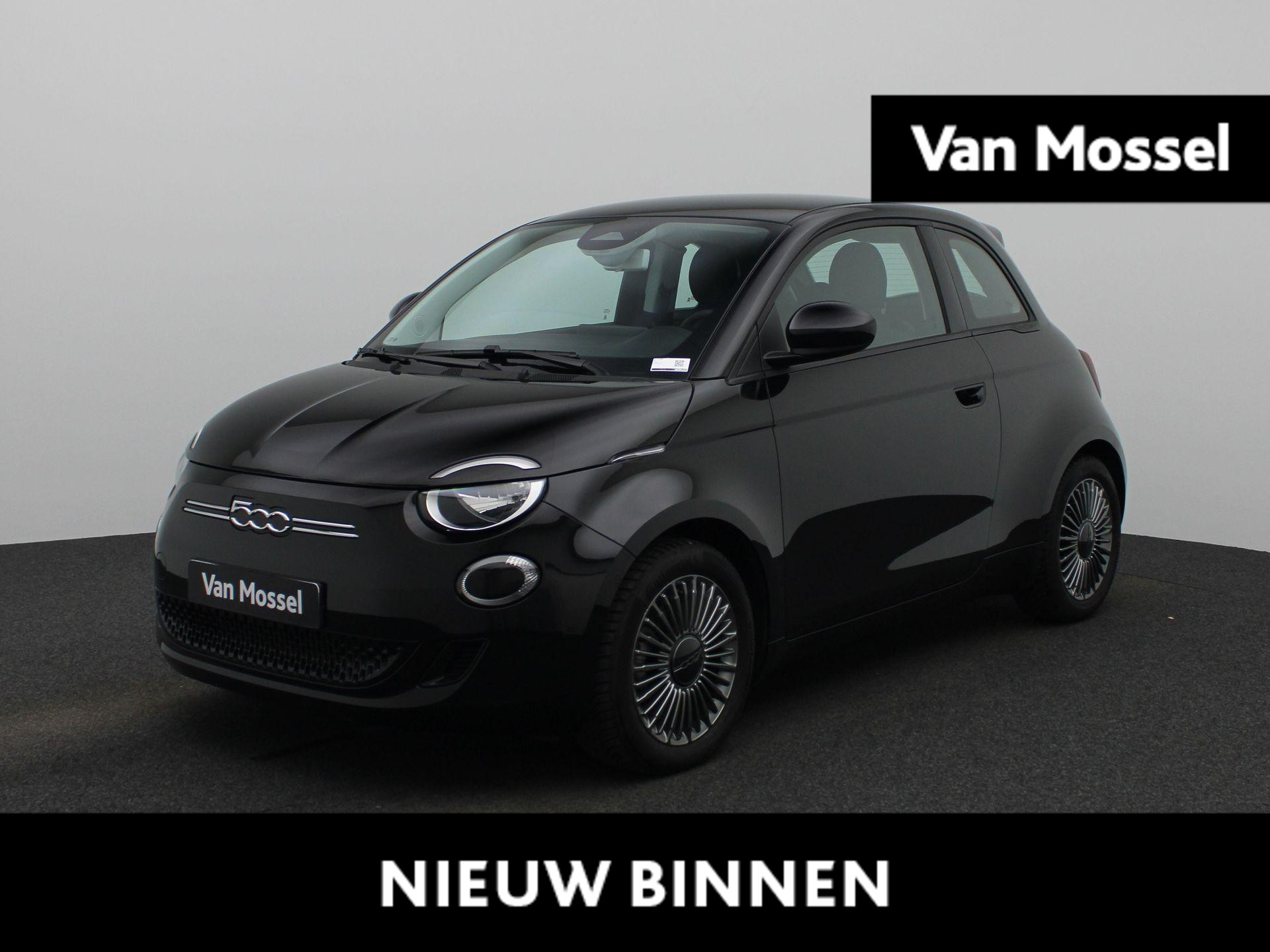Fiat 500e 3+1 Icon 42 kWh | Navigatie | Apple & Android Carplay | Climate Control | LED verlichting | Automatische Verlichting & Regensensoren | Parkeersensoren & Camera | Lichtmetalen Velgen |