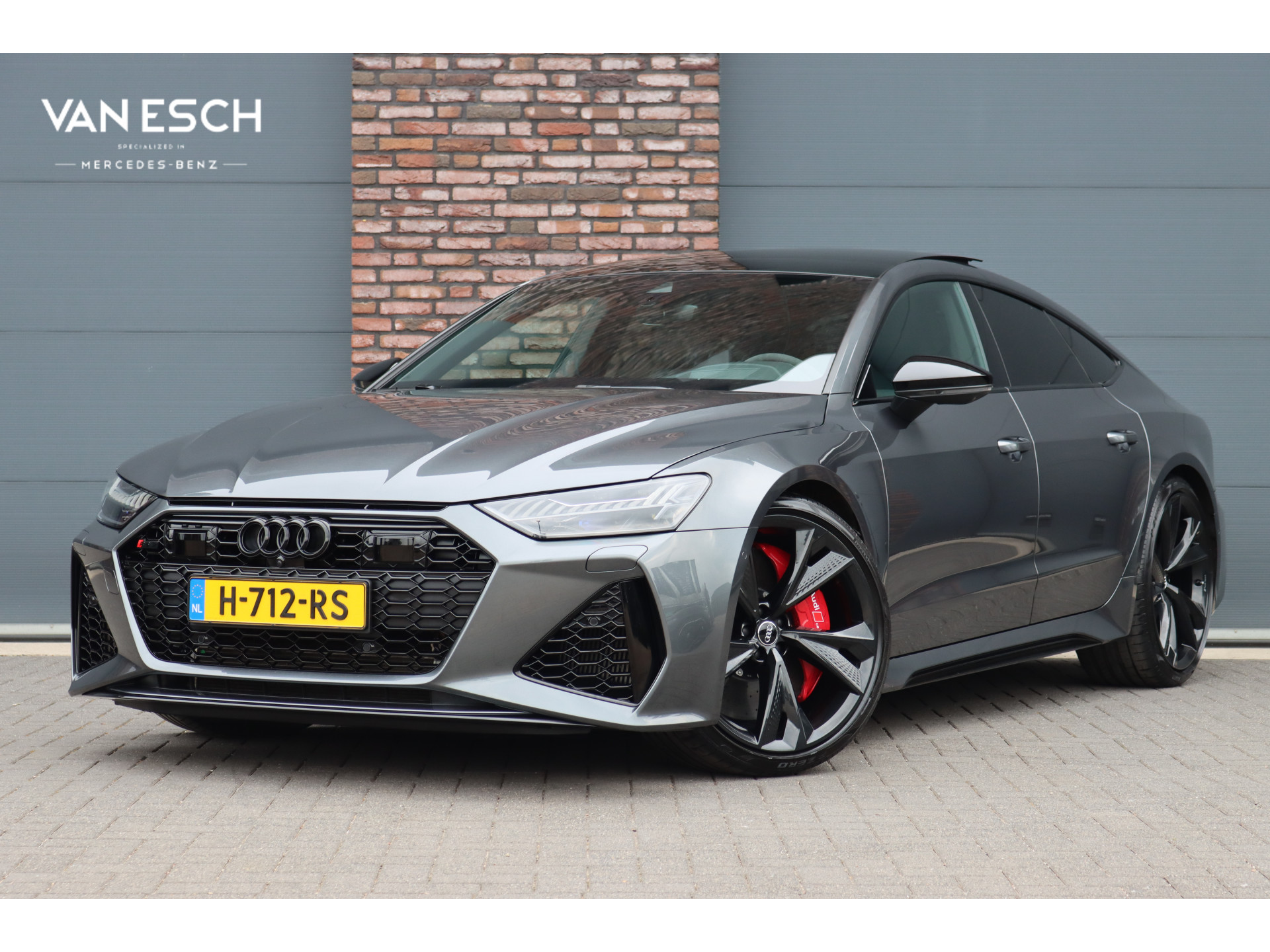 Audi RS7 A7 Sportback 4.0 TFSI Quattro Aut8 | Vierwielbesturing | Keramisch | Adaptive Cruise Control | HUD | Bang&Olufsen | Stoelventilatie | Nappa Leder | Assistentiepakket City/Tour | Matrix-LED | Soft-Close |
