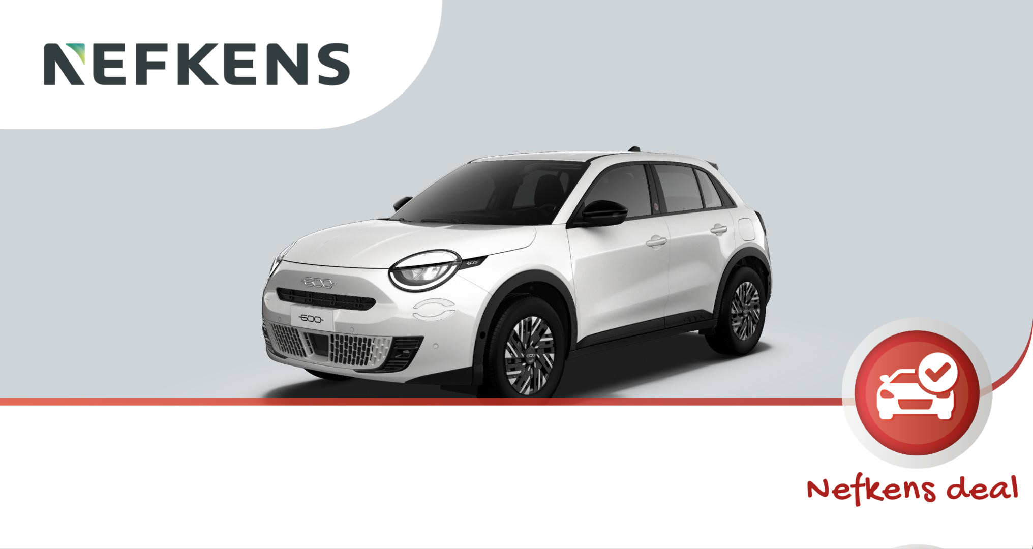 Fiat 600 600e RED 54 kWh 3-fase | NIEUW UIT VOORRAAD | DIRECT RIJDEN !!