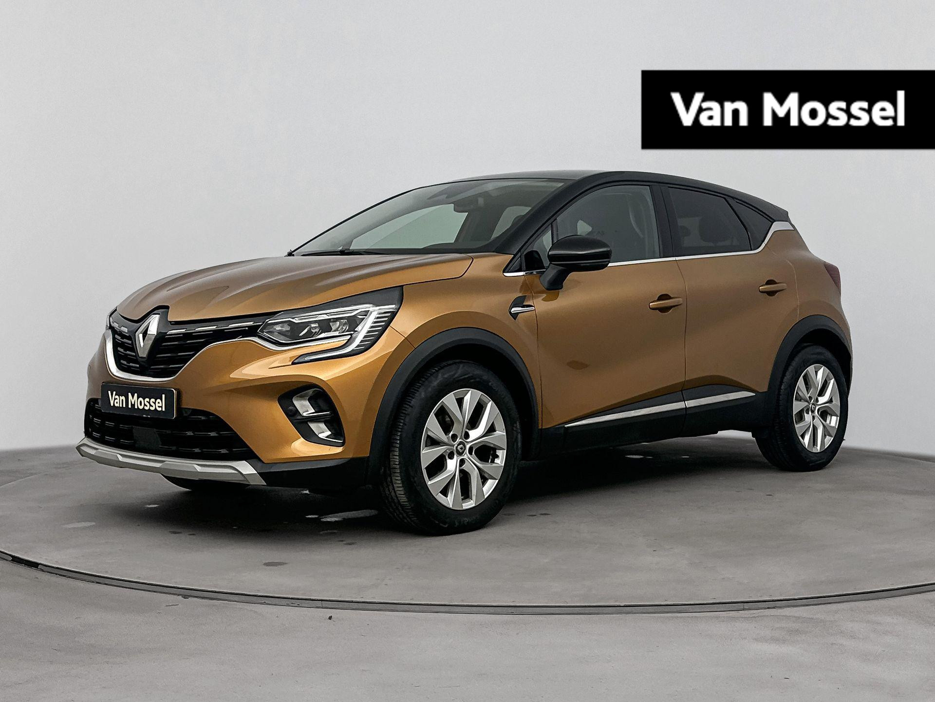 Renault Captur 1.0 TCe 100Pk Intens | Navigatie | Apple & Android Carplay | Parkeersensoren Voor & Achter incl. Camera | Climate Control | Automatische Verlichting & Regensensoren | Keyless Entry | Lichtmetalen Velgen |