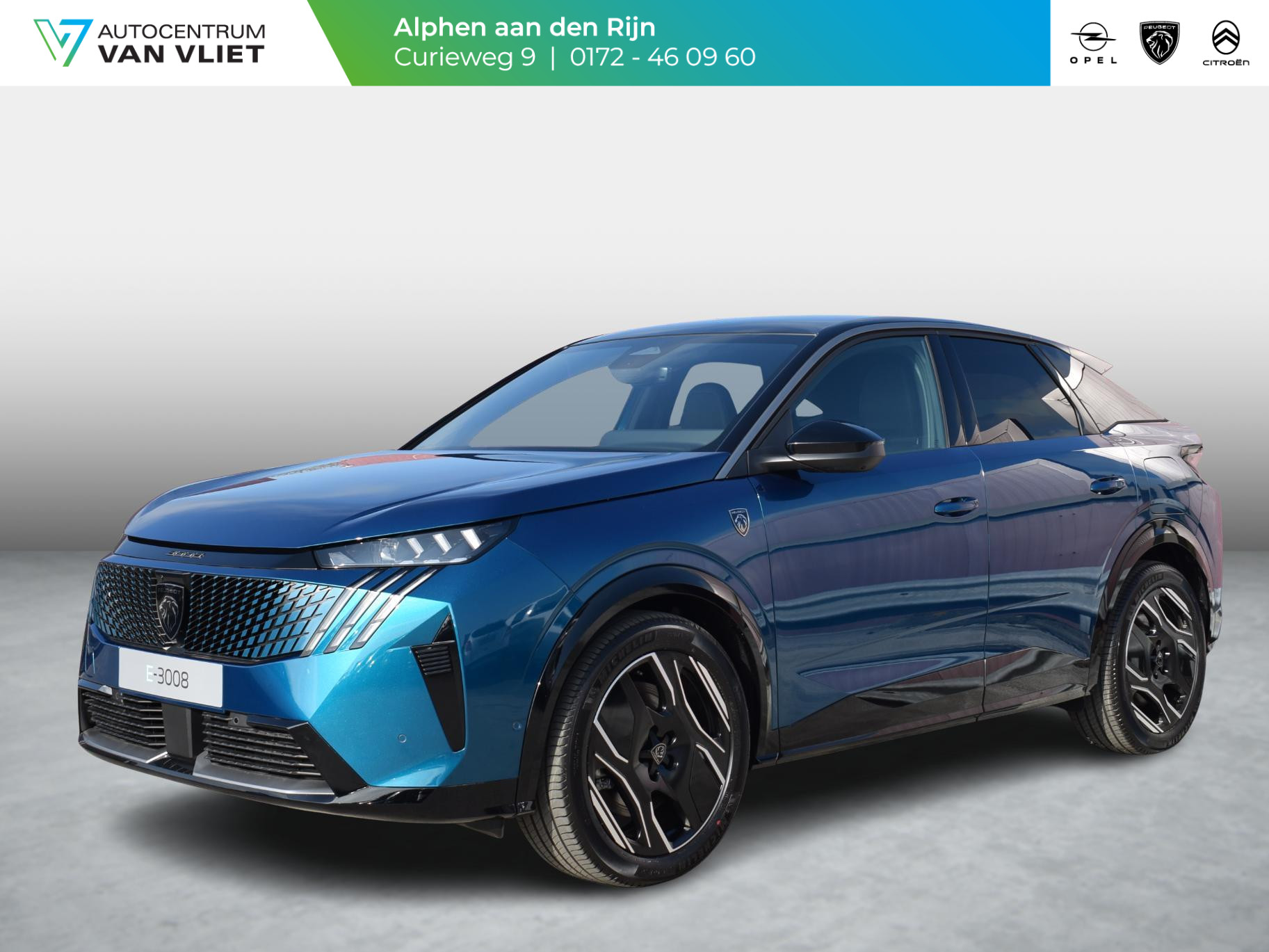 Peugeot e-3008 GT Avantage 73 kWh WARMTEPOMP | 360 CAMERA MET SENSOREN | NAVIGATIE / CARPLAY | UIT VOORRAAD LEVERBAAR