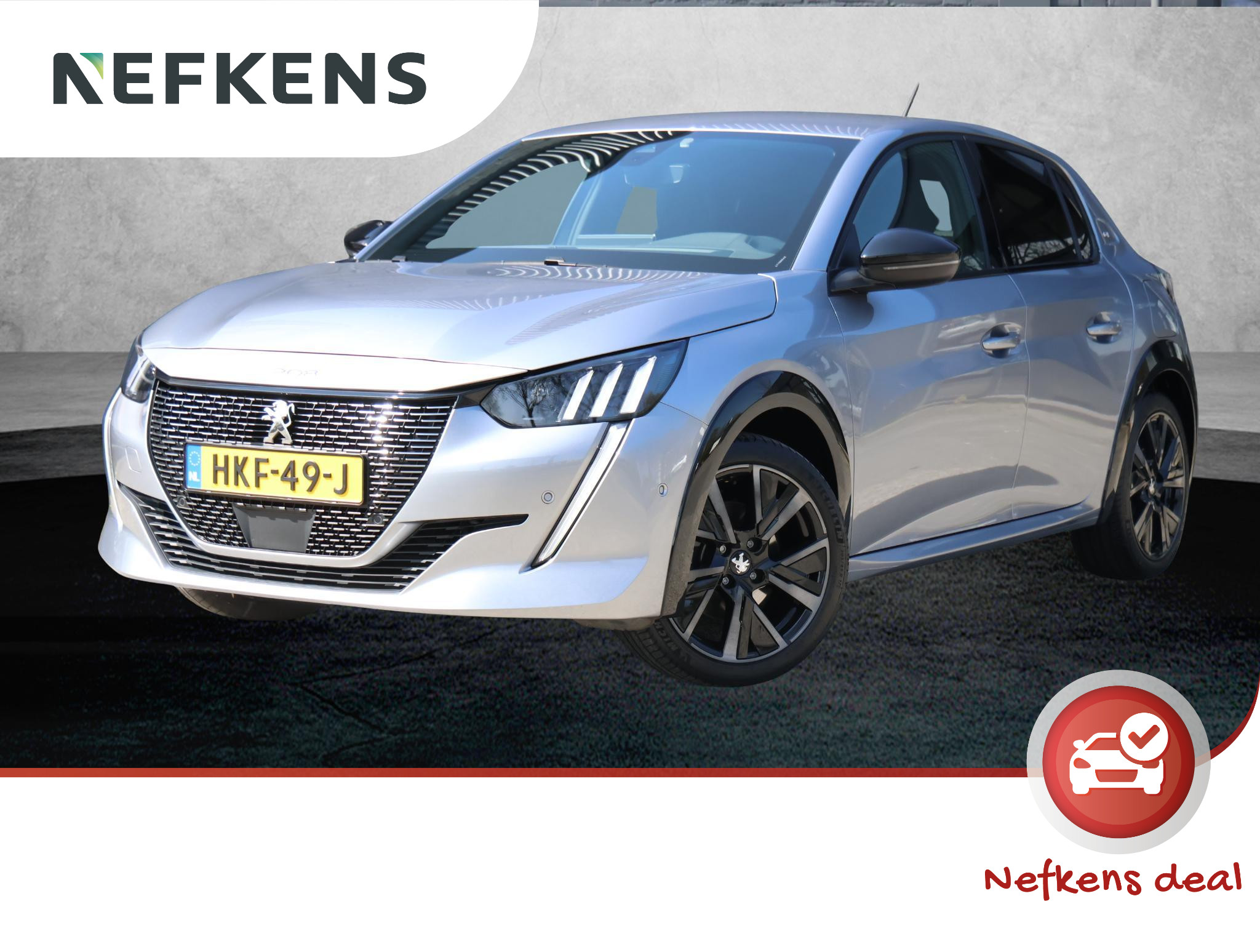 Peugeot 208 1.2 100PK GT Pack | Adaptive CruiseControl | Navigatie | Achteruitrij Camera | AppleCarplay/AndroidAuto | Stoelverwarming | Alcantara |  Privacy Glass | Keyless |