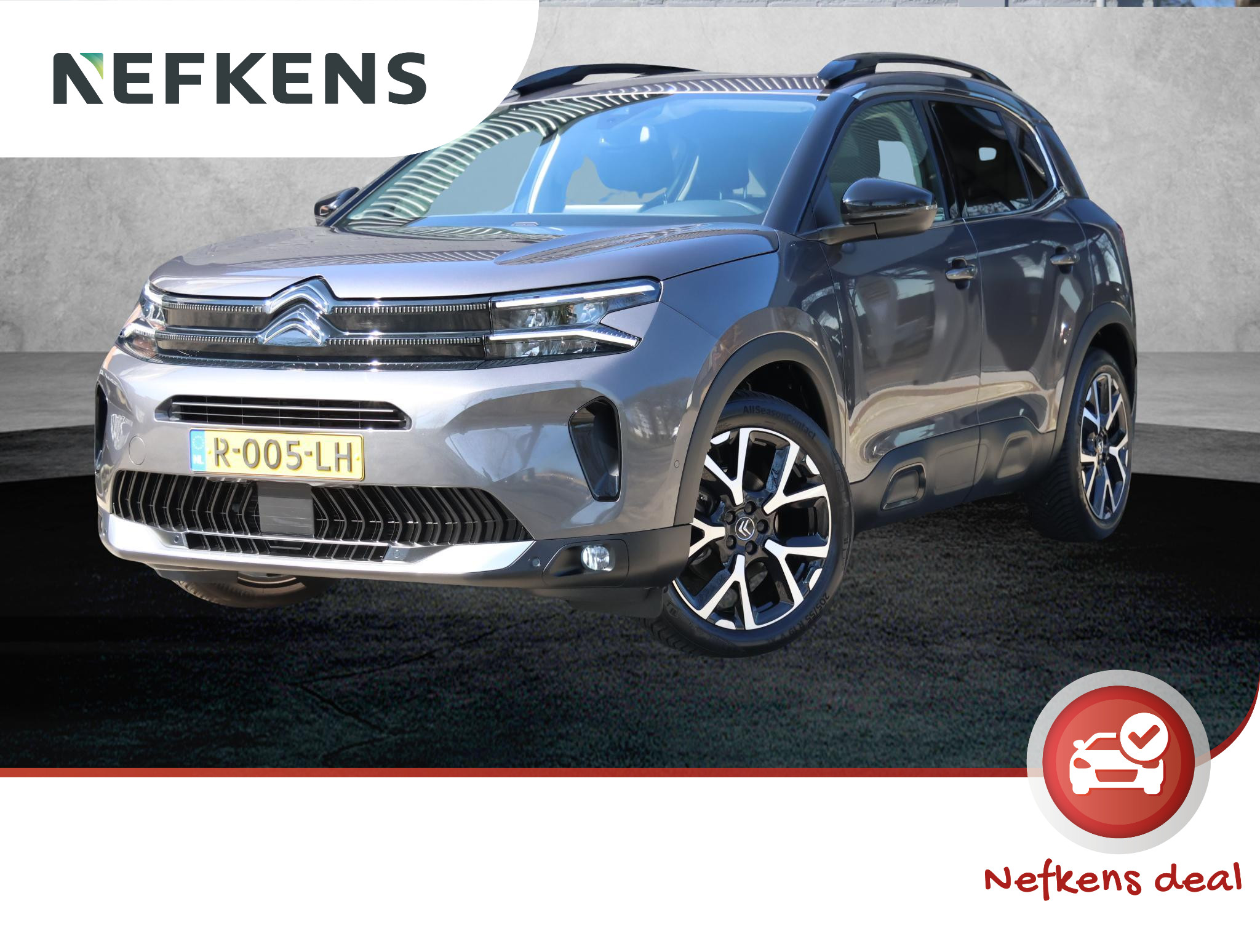 Citroën C5 Aircross 1.2 130PK Shine | Panoramadak | Lederen Bekleding | Cruise Control | AppleCarPlay/AndroidAuto | Camera | Keyless Start | LED | Stoelverwarming |