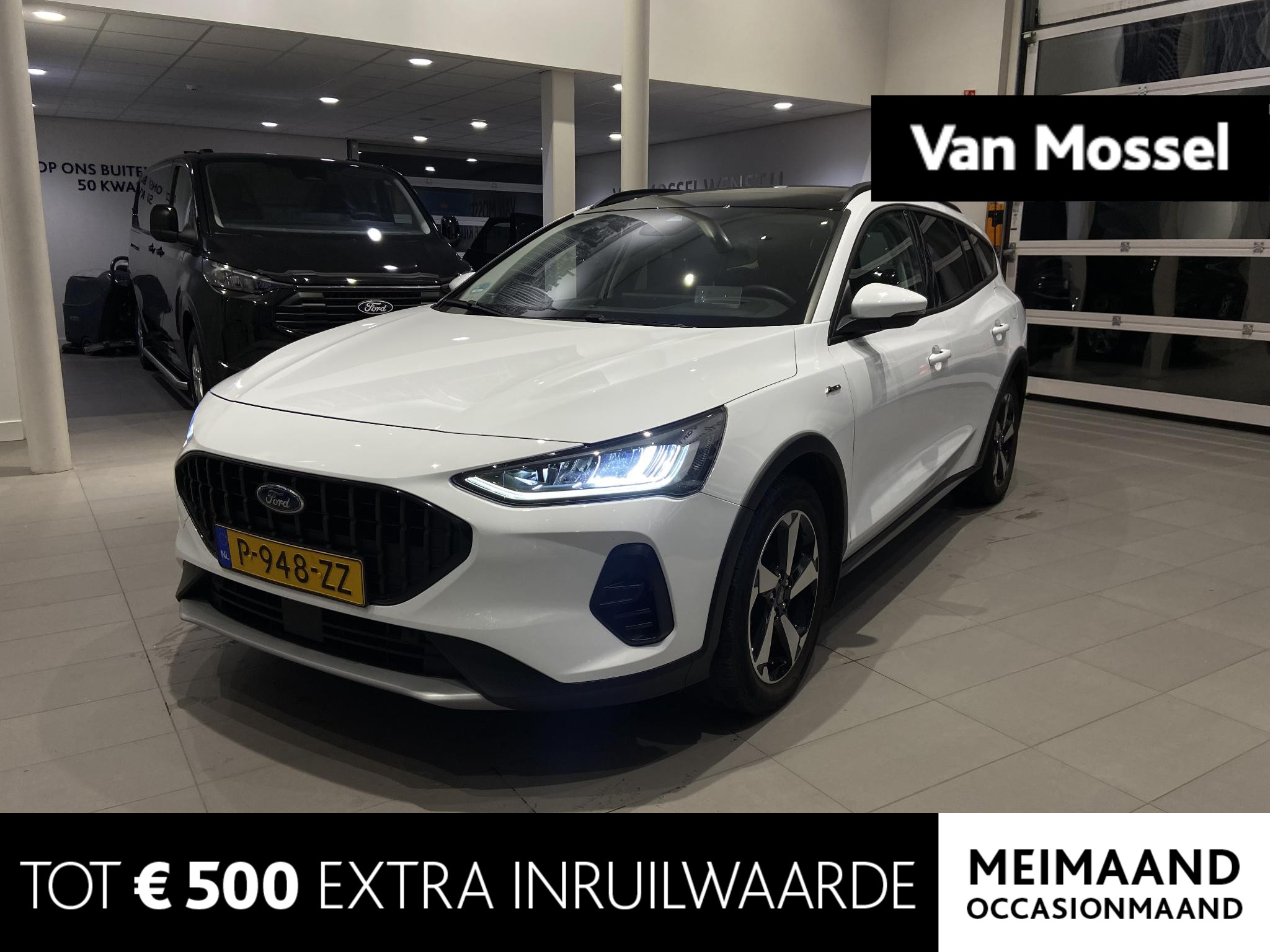 Ford Focus Wagon 1.0 EcoBoost Hybrid Active | SYNC 4 | PANORAMADAK | PARKEERSENSOREN VOOR EN ACHTER | TECHNOLOGY PACK | B&O AUDIO | HANDSFREE BEDIENBARE ACHTERKLEP