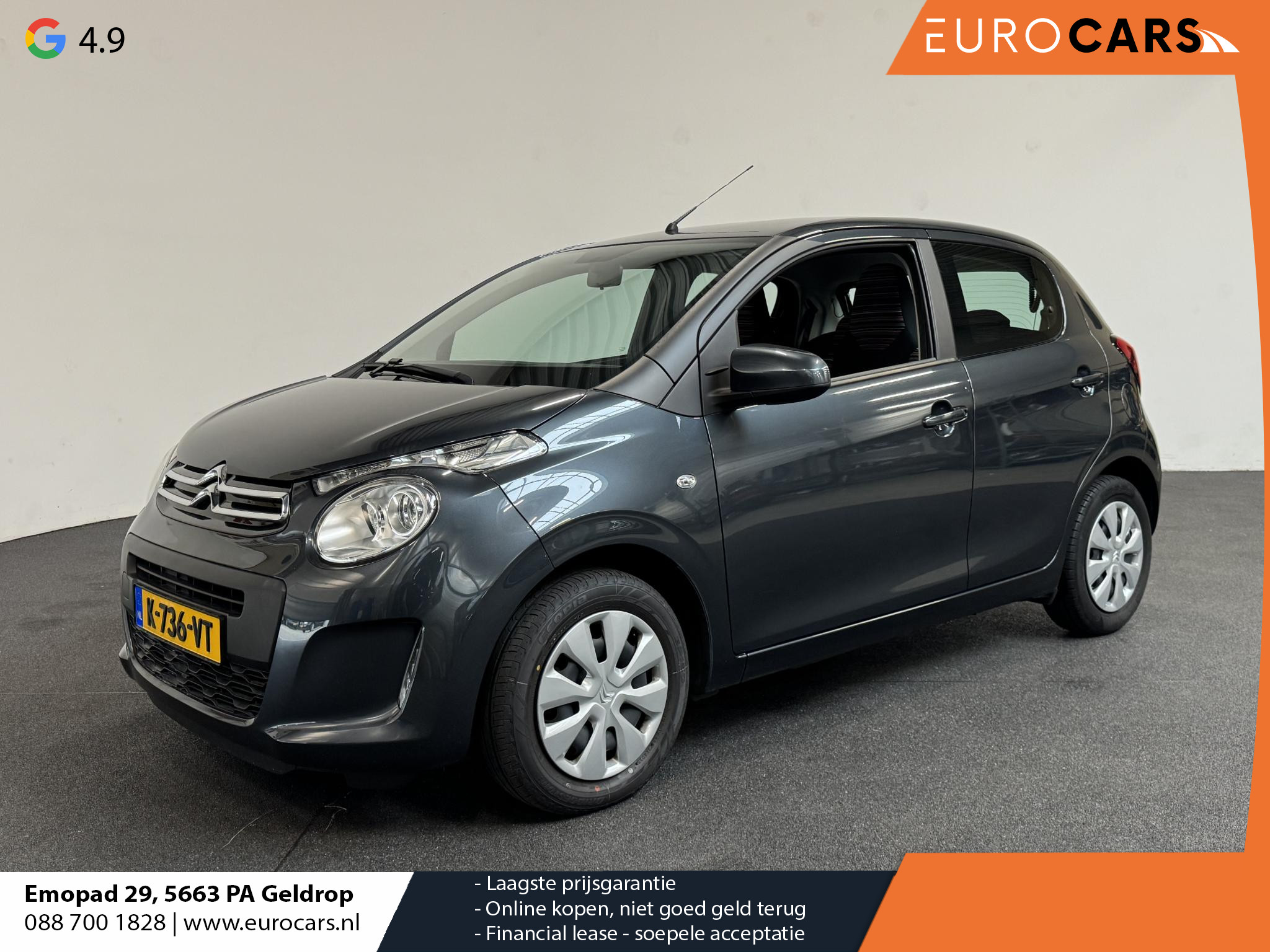 Citroën C1 1.0 VTi Feel Apple Carplay/Android Auto Airco Led 5 deurs