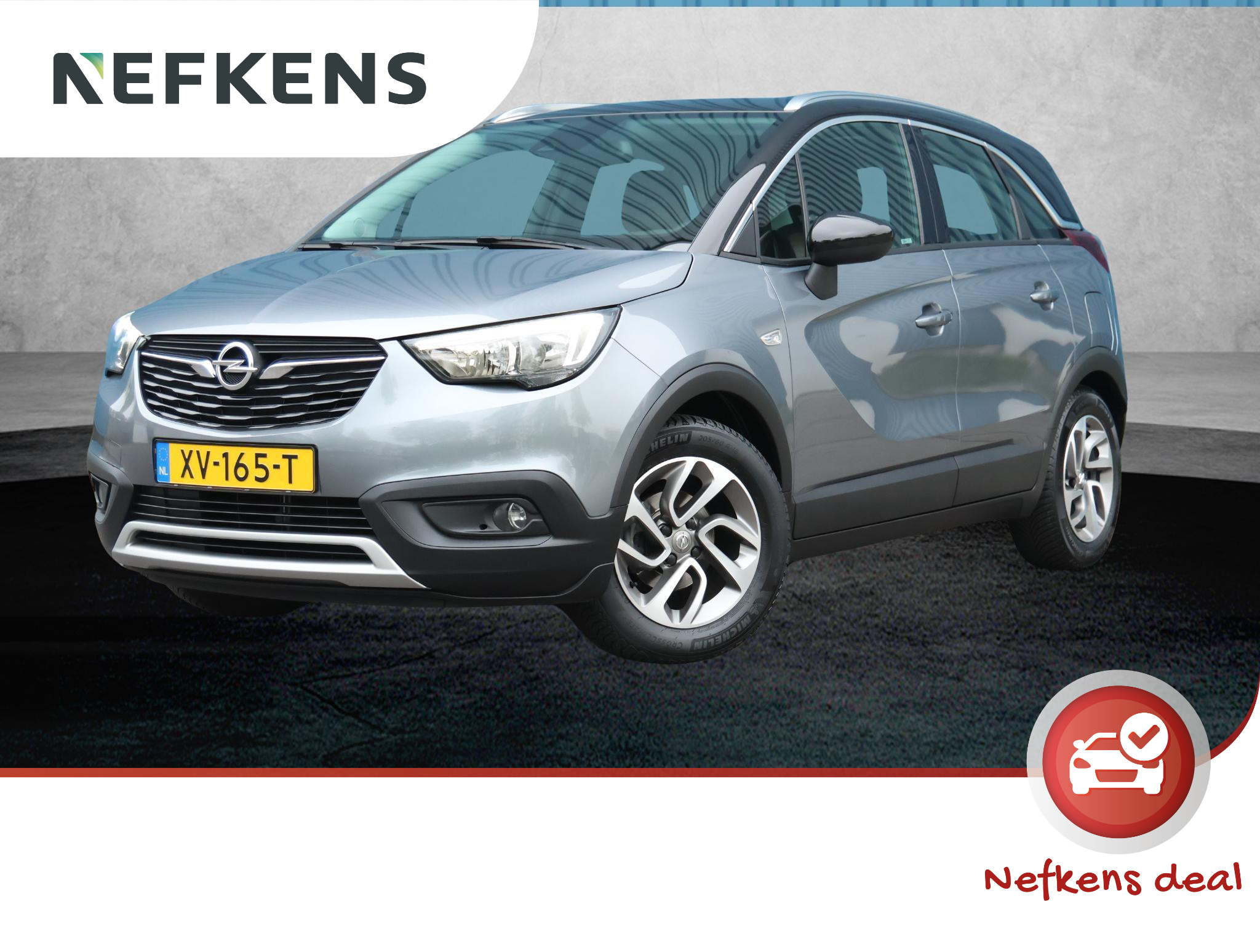 Opel Crossland X 1.2 Innovation | Trekhaak | Parkeersensoren Achter | AppleCarPlay/AndroidAuto | Navigatie | Privacy Glass | Climate control | Keyless |