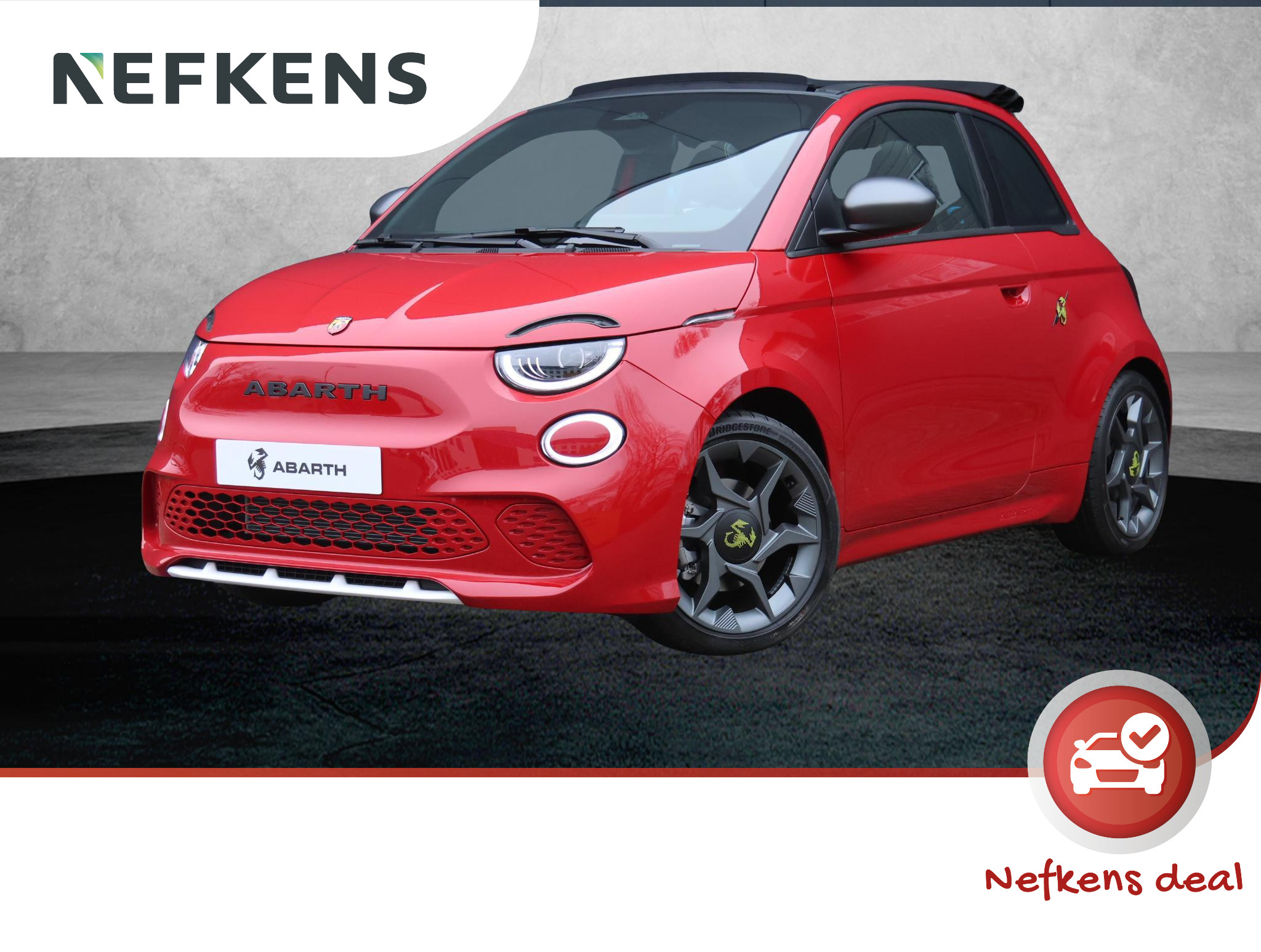 Abarth 500e 42-kWh 155pk Urban Cabrio | NIEUW | DIRECT LEVERBAAR