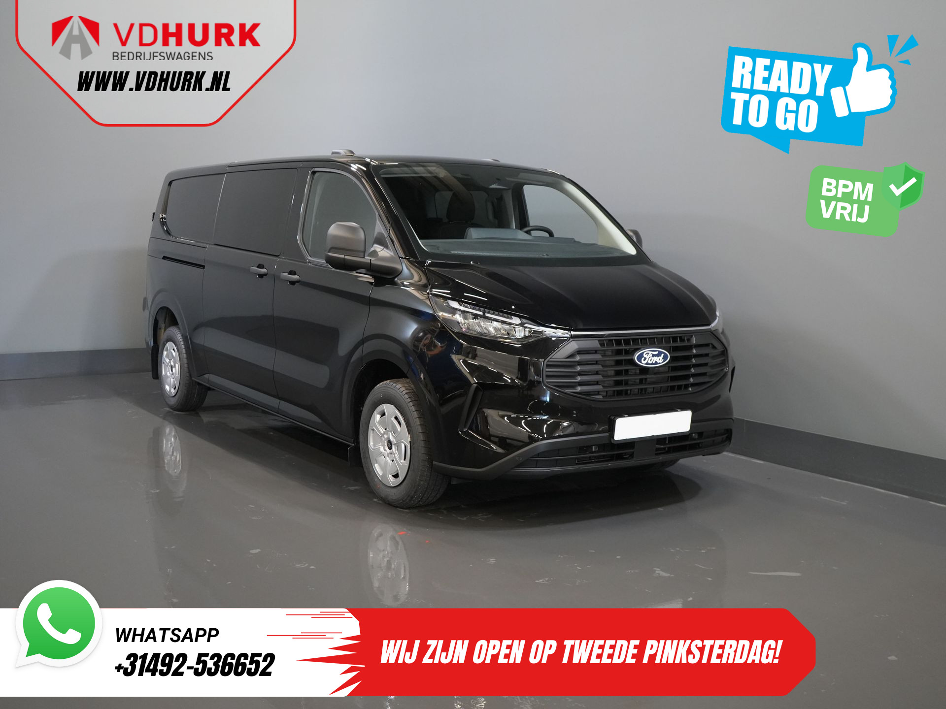 Ford Transit Custom 2.0 TDCI 150 pk Trend DC Dubbel Cabine BPM VRIJ! Garantie 5J of 200.00km/ Adapt.Cruise/ 2xSchuifdeur/ LED/ Navi/ Stoelverw./ Virtual Cockpit