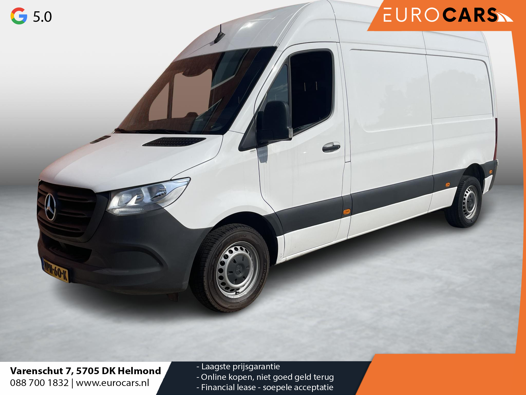Mercedes-Benz Sprinter L2H2 Automaat Navi Airco Camera Trekhaak 3Zits DAB