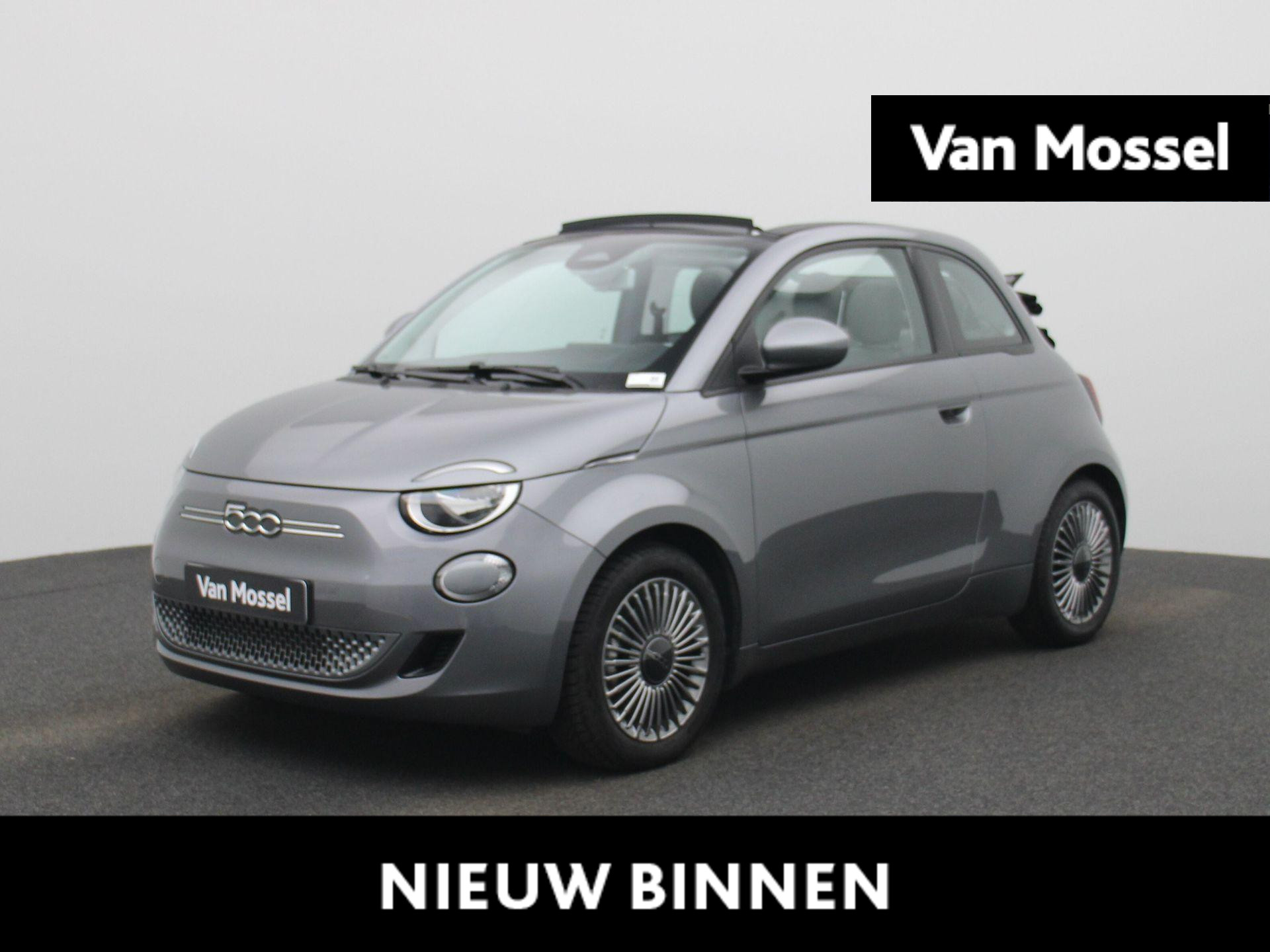 Fiat 500e Cabrio 42kWh Icon | Navi | Camera | Stoelverwarming | Apple CarPlay | Cruise Control |