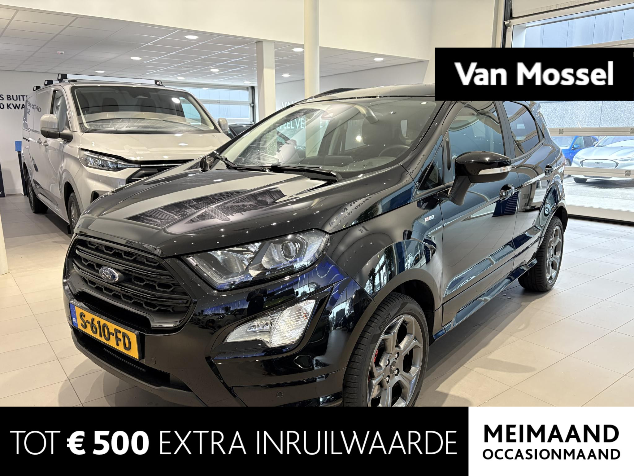Ford EcoSport 1.0 EcoBoost ST-Line | CLIMA | CAMERA | STOEL STUUR EN VOORRUITVERWARMING | B&O AUDIO