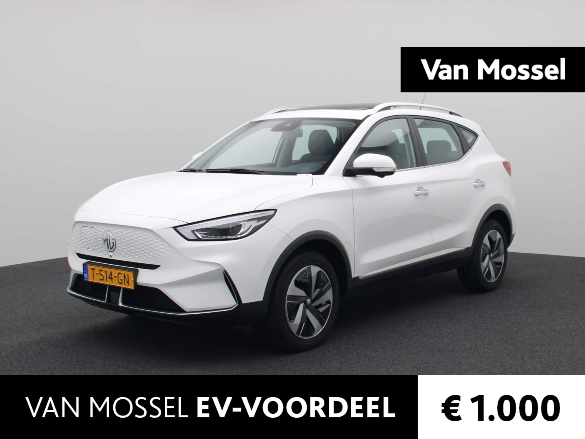 MG ZS-EV Standard Range Luxury 50 kWh | Leder | Navi | Panoramadak | Camera | Led Koplampen | Adaptive Cruise Control |