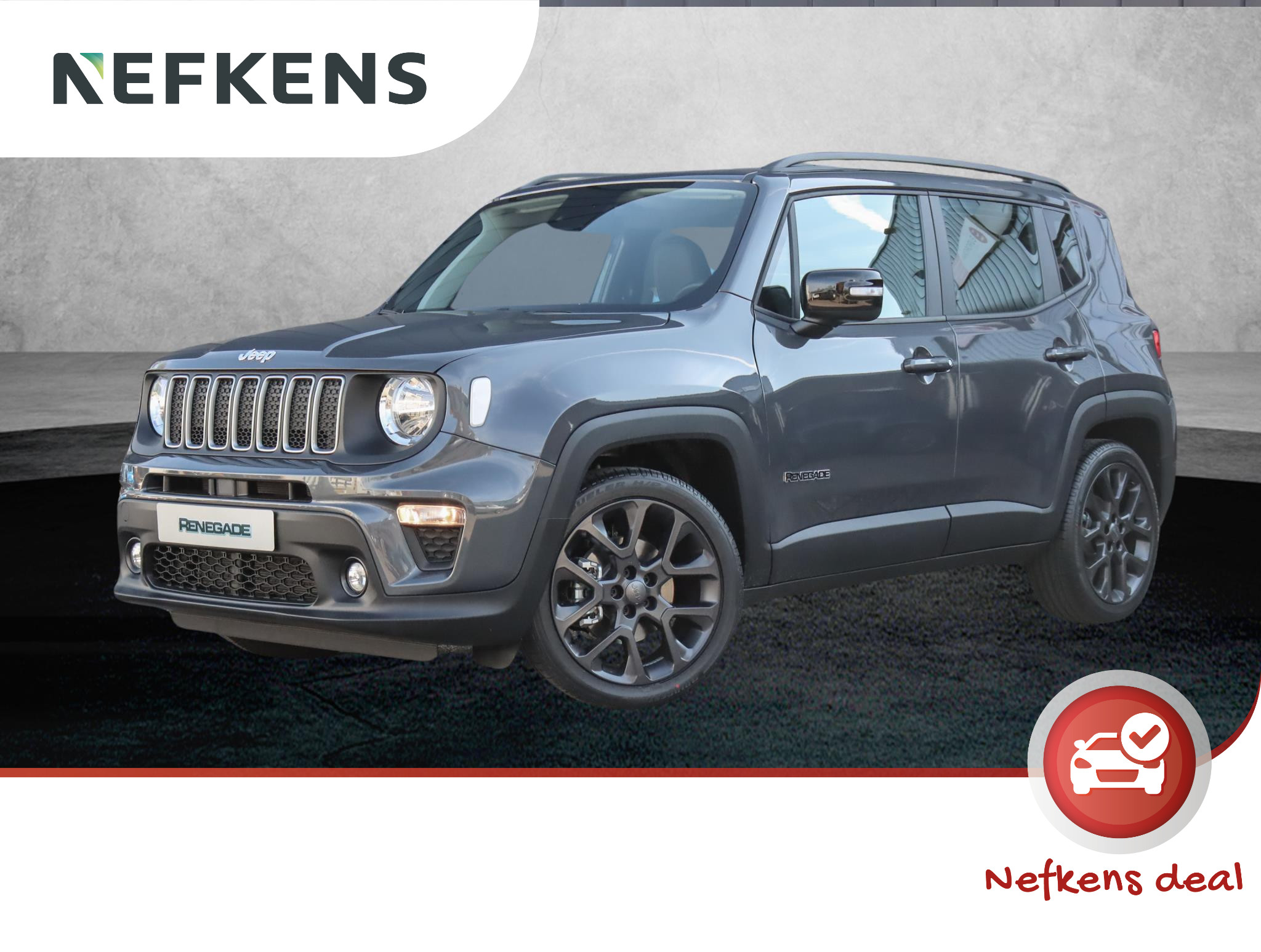 Jeep Renegade 1.5T 130pk e-Hybrid Altitude Automaat | 19'' LMV | Lederen bekleding