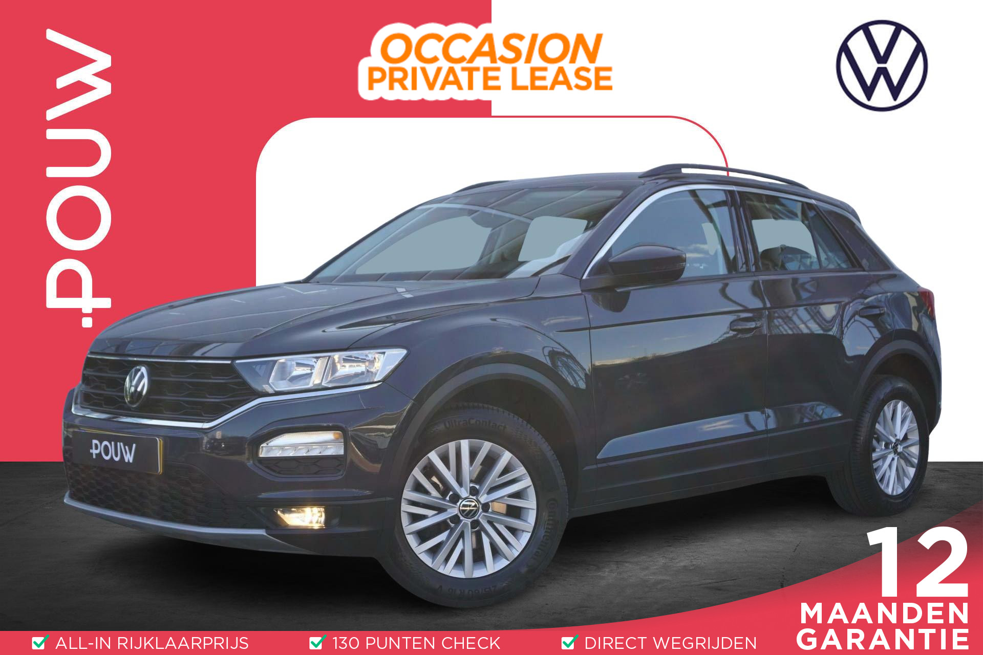 Volkswagen T-Roc 1.0 TSI 110pk Style | Adaptive Cruise | Parkeersensoren | Stoelverwarming
