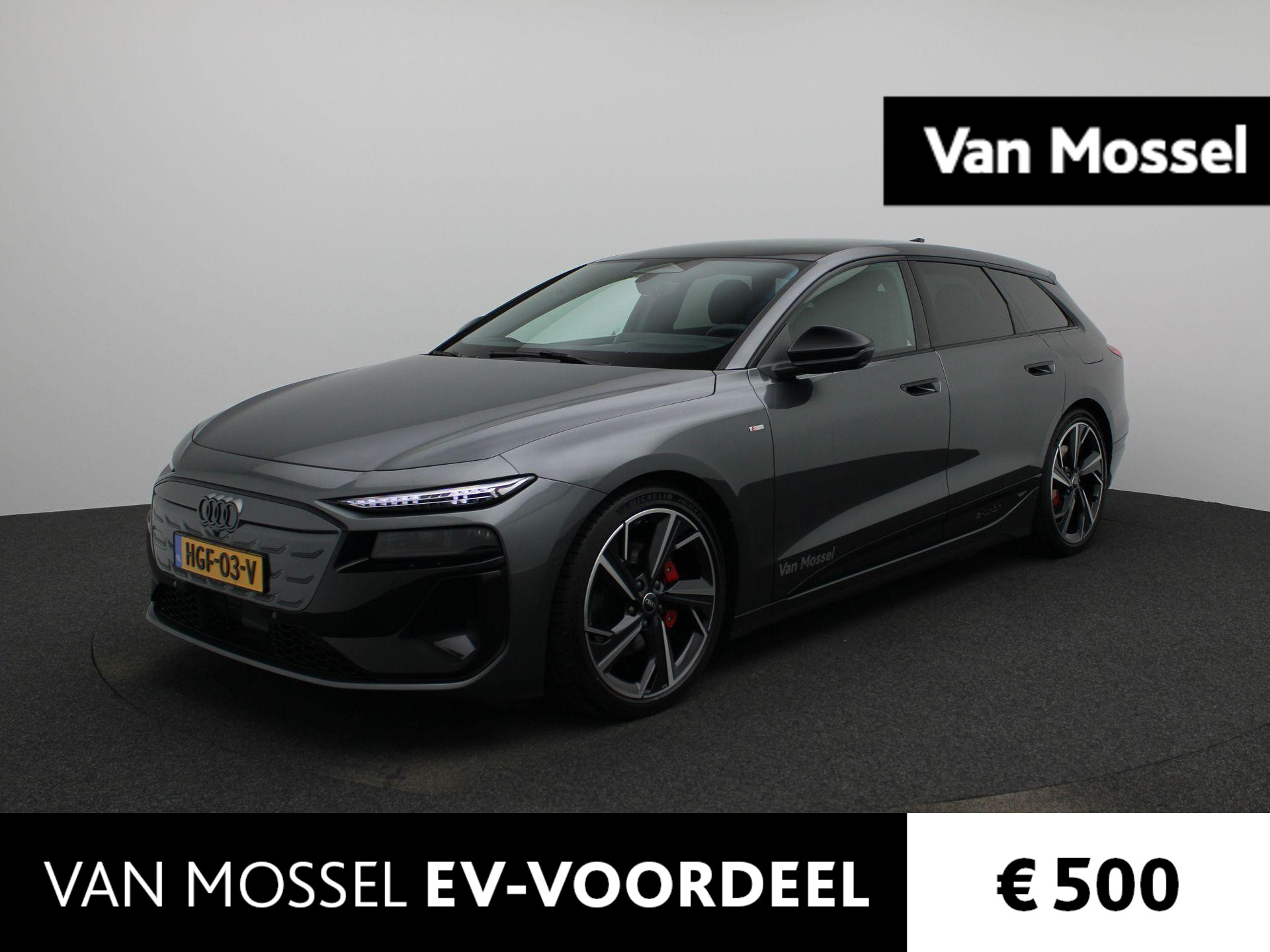 Audi A6 Avant e-tron S edition performance 100 kWh 367 PK | Demo | S-line | Automaat | Navigatie | 360 Camera | Adaptive Cruise Control | Climate Control | Stoelverwarming | Virtual Cockpit | LED Matrix | Lichtmetalen velgen | Privacy glass |