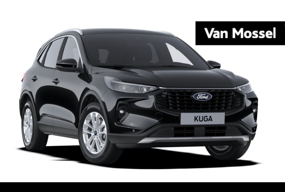 Ford Kuga 2.5 PHEV Titanium | 2100KG TREKGEWICHT | €4000,- FORD VOORDEEL | 243 PK!  | AGATE BLACK | NIEUW MODEL |