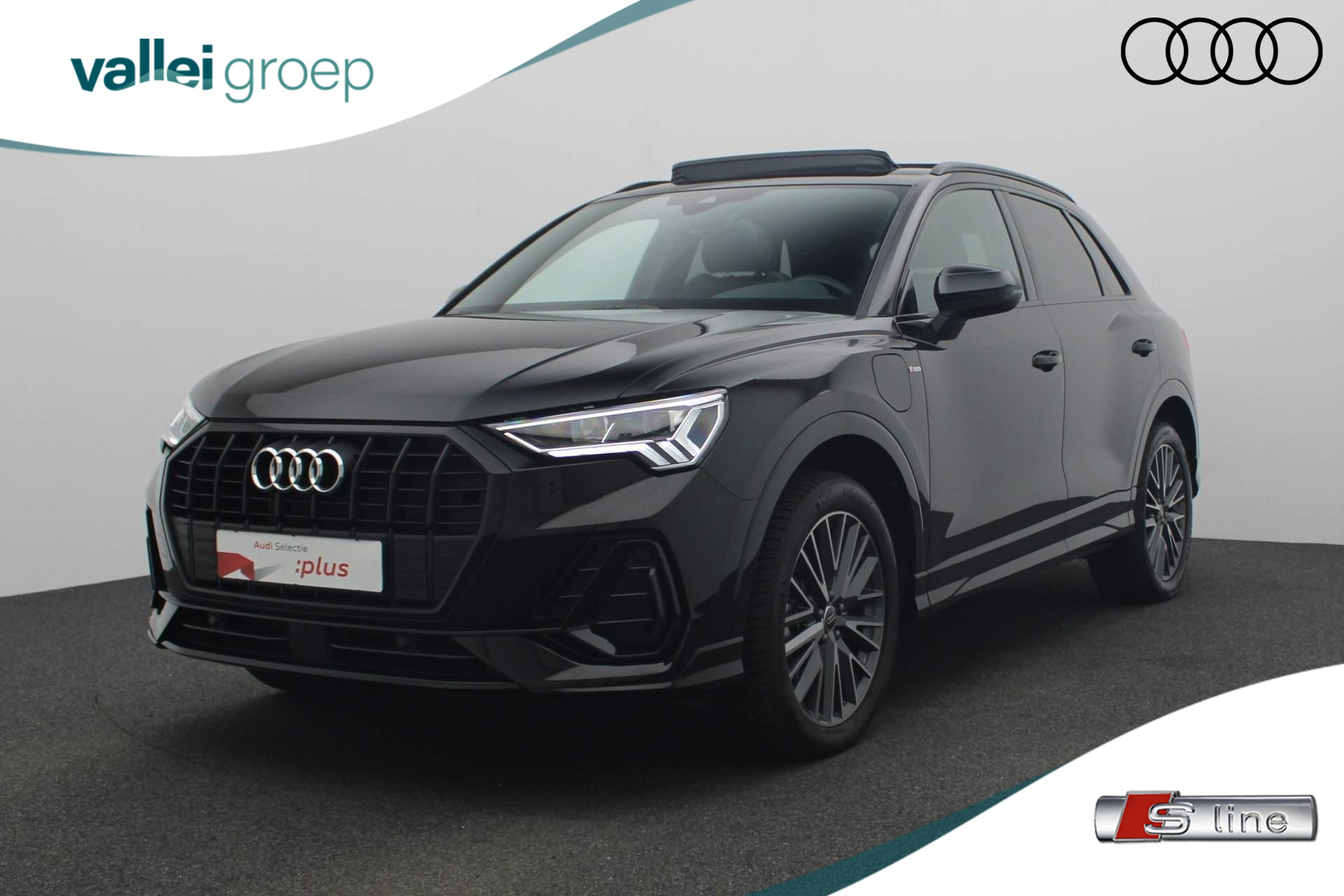 Audi Q3 45 TFSI e 245 pk S-tronic S Edition | Panoramadak | Geheugenstoel | Achteruitrijcamera | Navigatie
