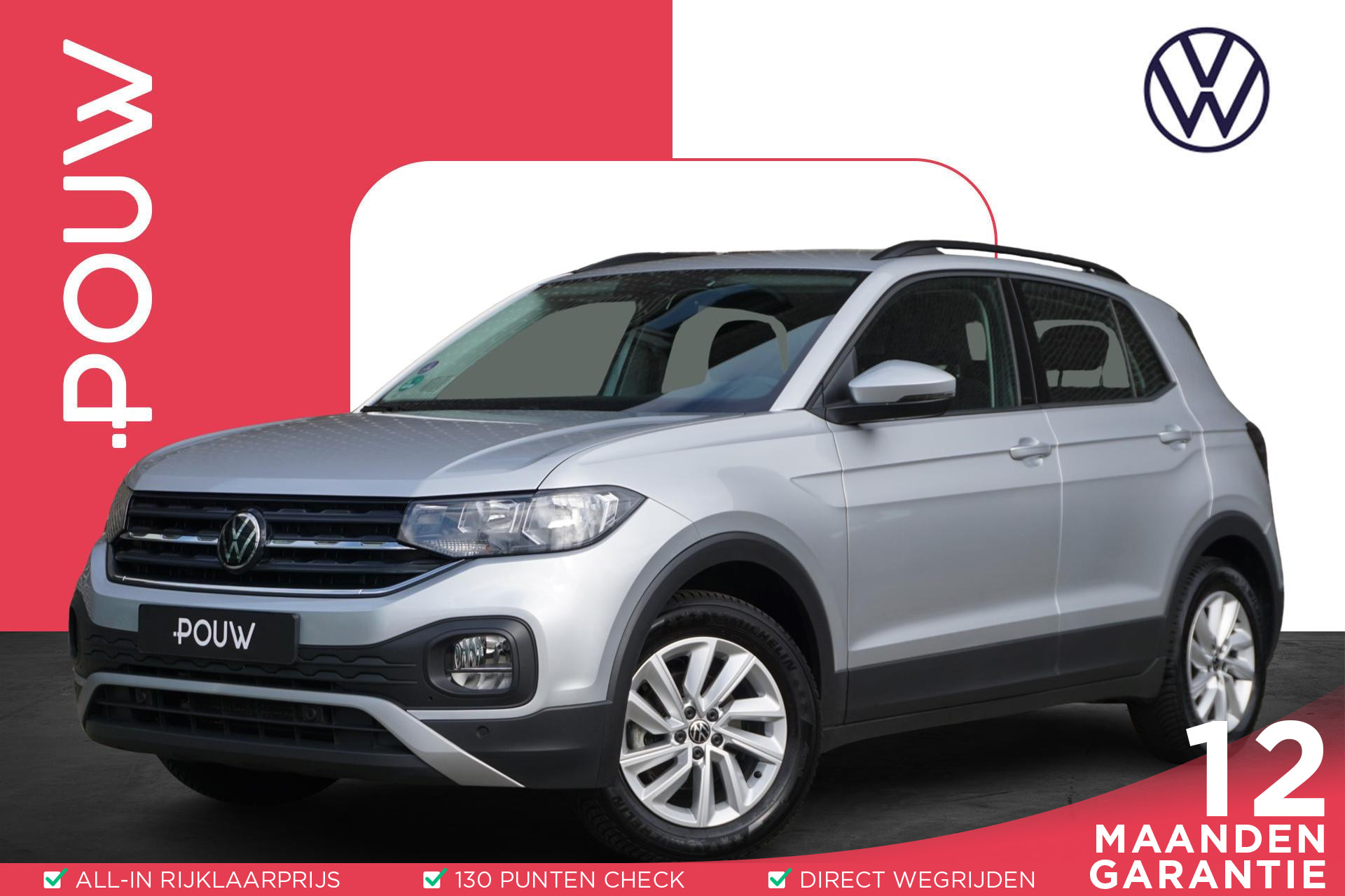 Volkswagen T-Cross 1.0 TSI 110pk DSG Life | Navigatie | Achteruitrijcamera | Adaptieve Cruise Control